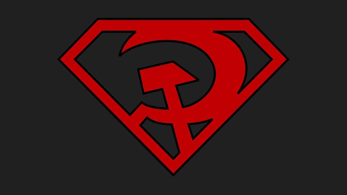 The crest of Red Son Superman. Superman red son, Superman