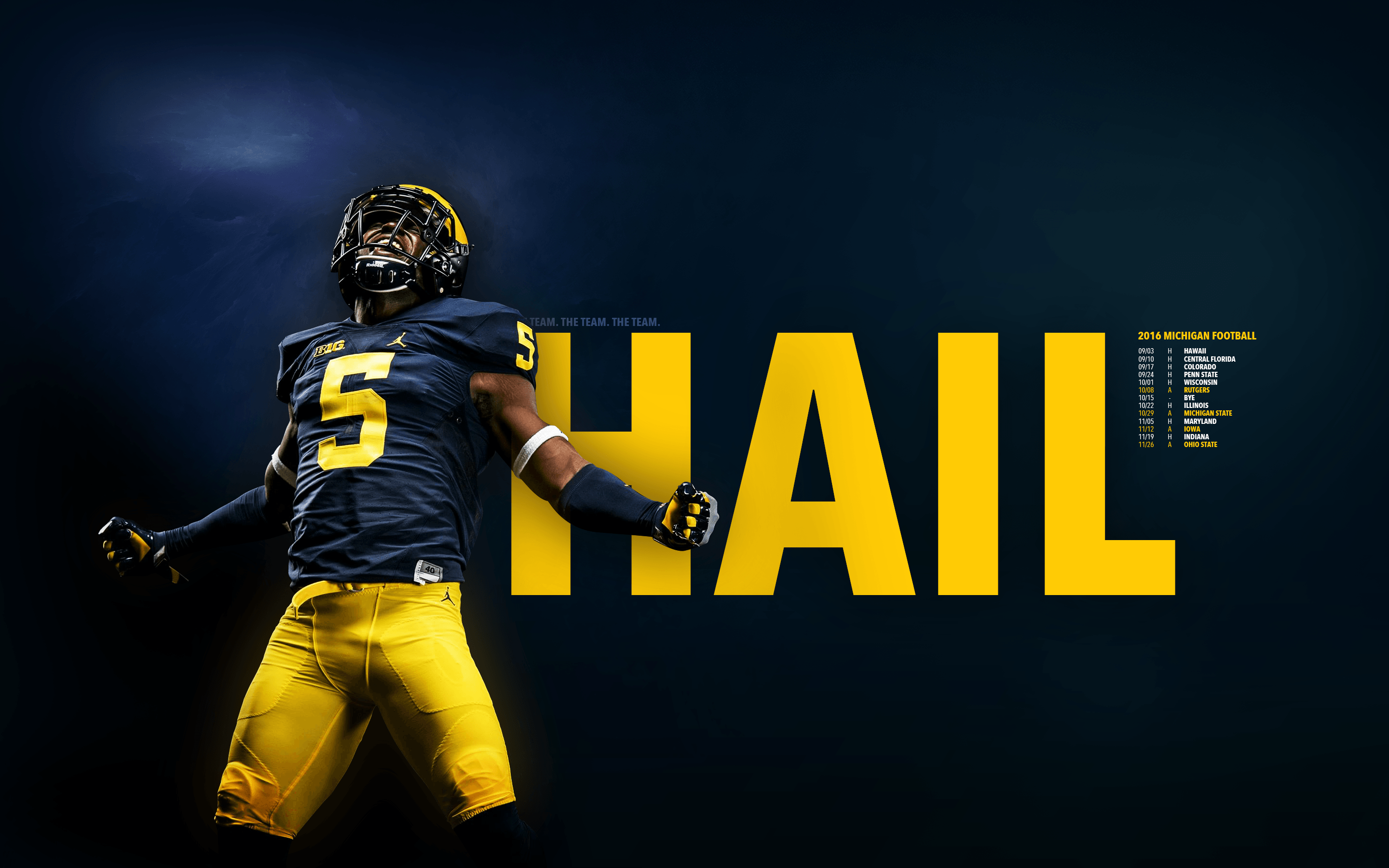 Michigan Wolverines Desktop Wallpapers Wallpaper Cave