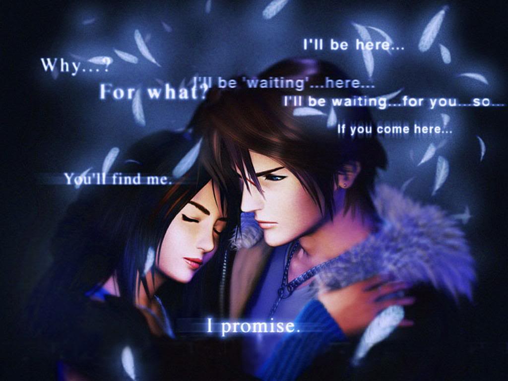 Final Fantasy VIII Squall AND Rinoa Fantasy VIII