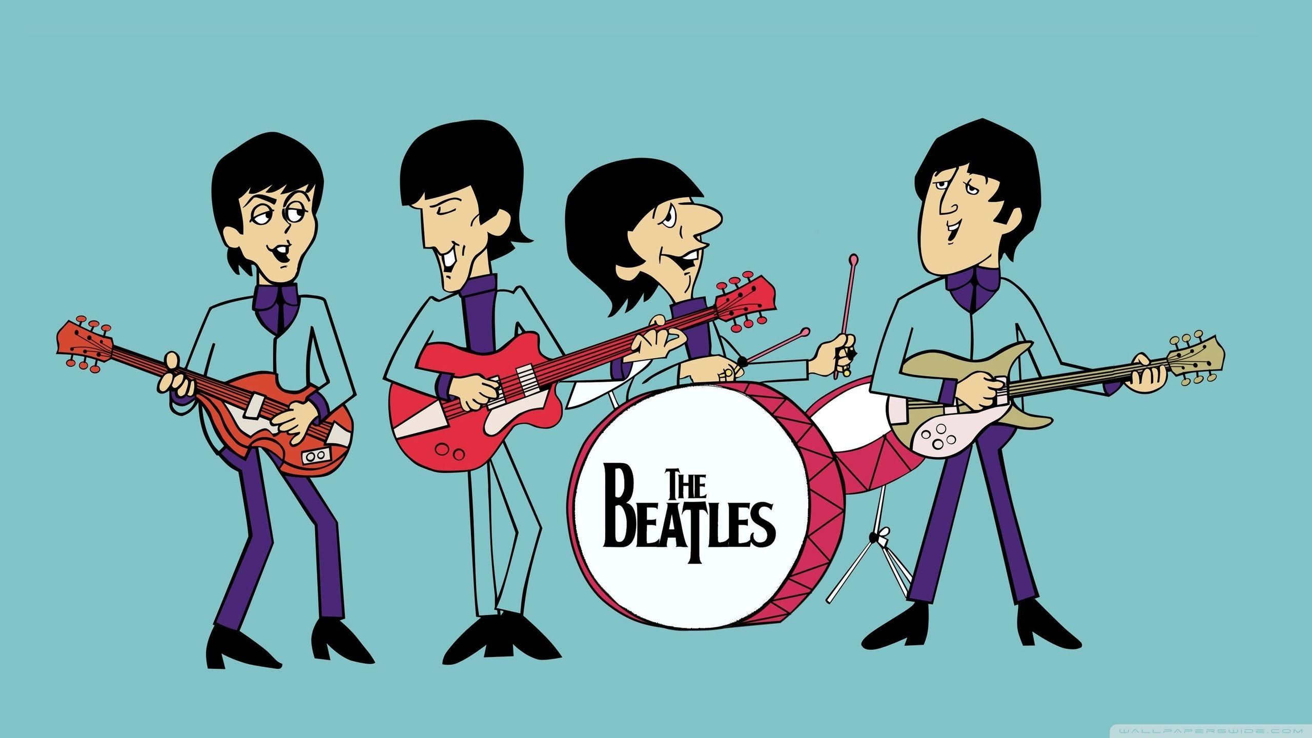 The Beatles Cartoon ❤ 4K HD Desktop Wallpaper for 4K Ultra HD TV