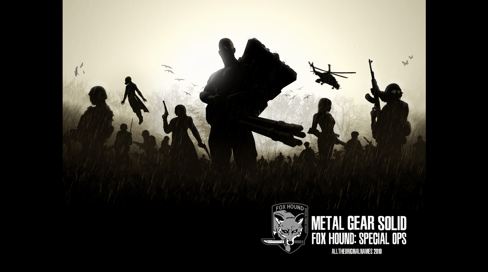 Foxhound Wallpaper Metal Gear Solid, HD