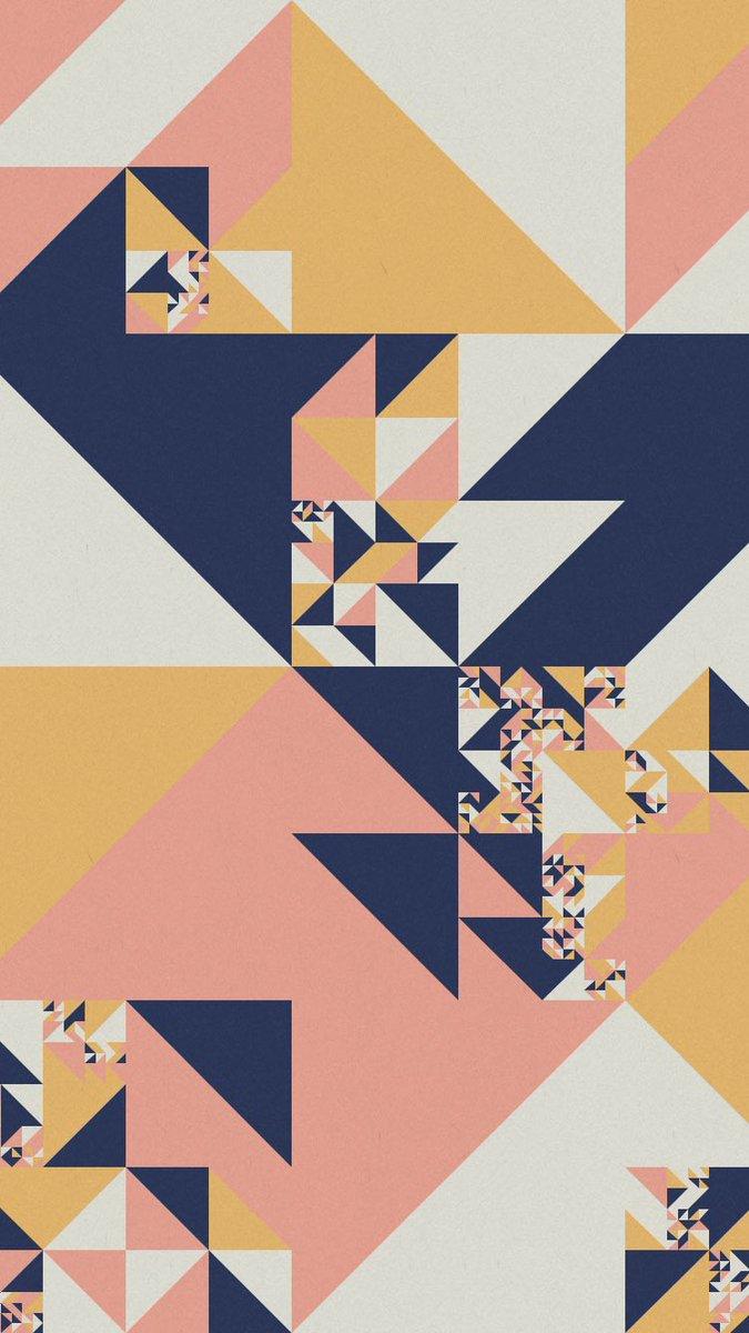 Bauhaus Geometric Design Wallpaper  Transform Your Home  Happywall