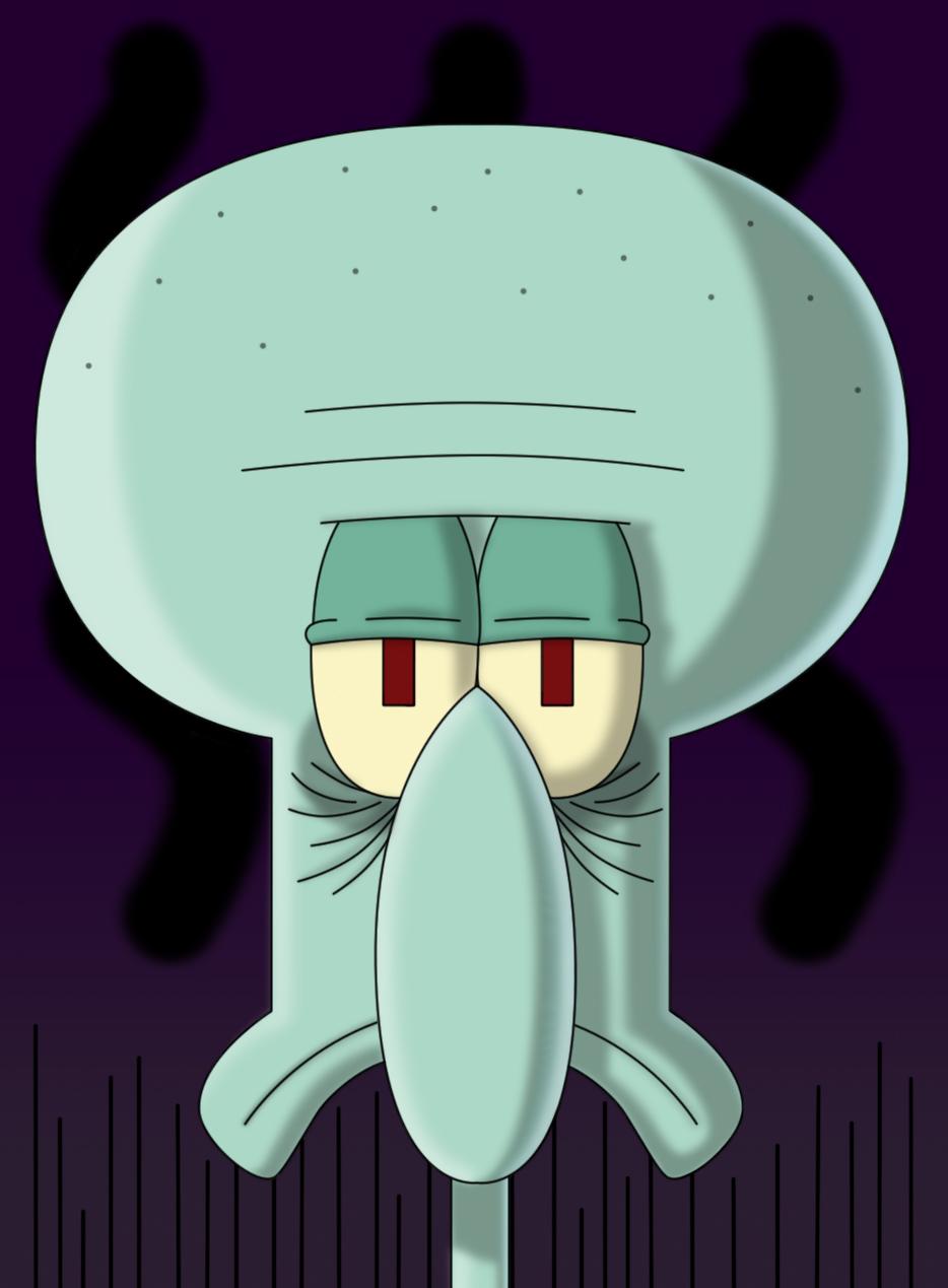 Sad Squidward by Jeanyawesome on Newgrounds.