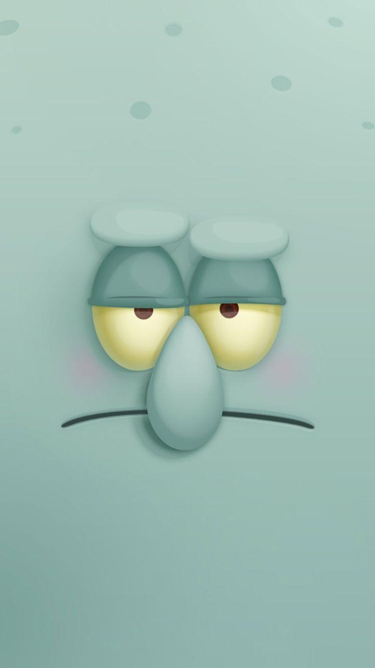 Squidward Tentacles IPhone Wallpaper HD::Click here to