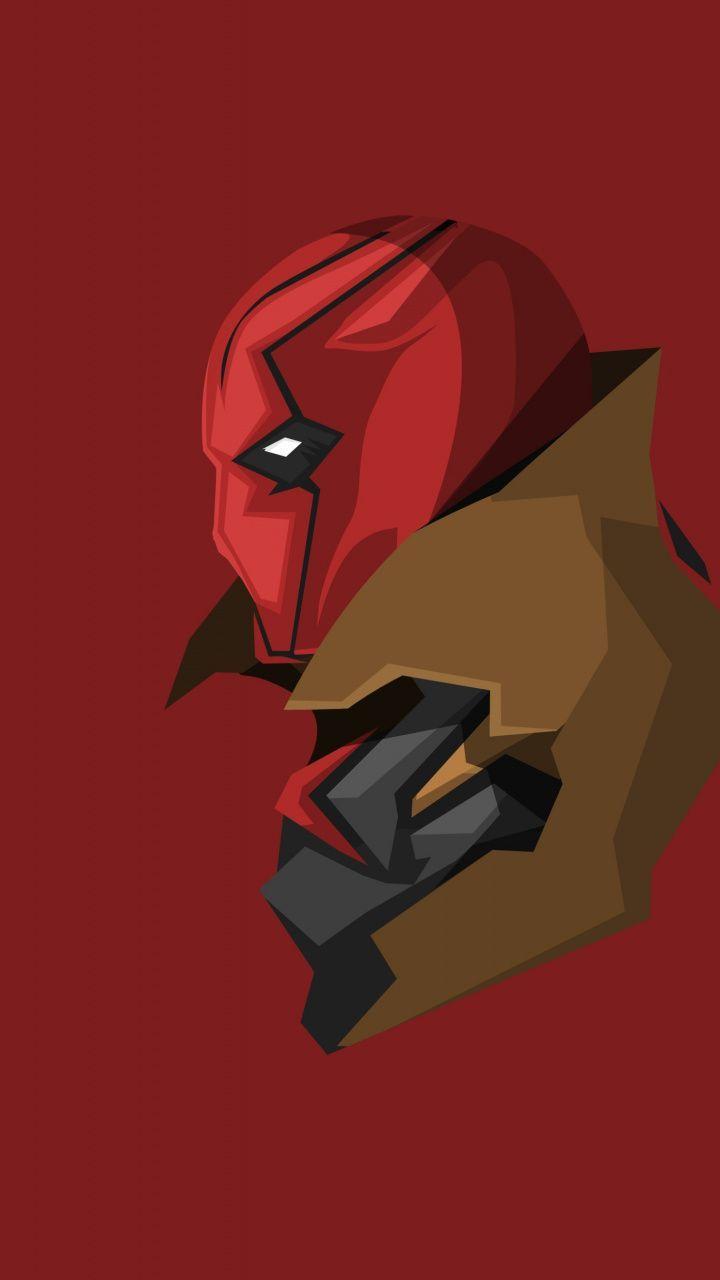 Batman Under the Red Hood Phone Wallpaper  Mobile Abyss