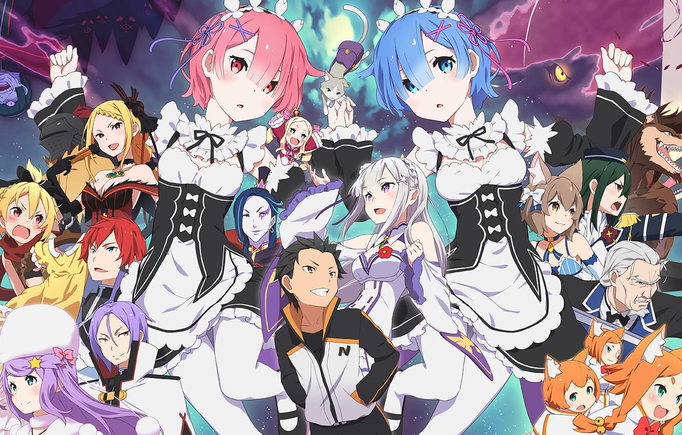 Wallpaper Anime, Anime, Anime girl, REM, Re:zero kara hajime chip isek or  seikatsu, Life in a different world from zero, Re:Zero - Starting Life in  Another World, Re:zero for mobile and desktop