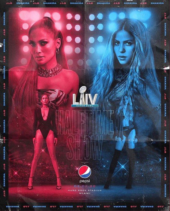 Jennifer Lopez and Shakira Super Bowl halftime wallpaper