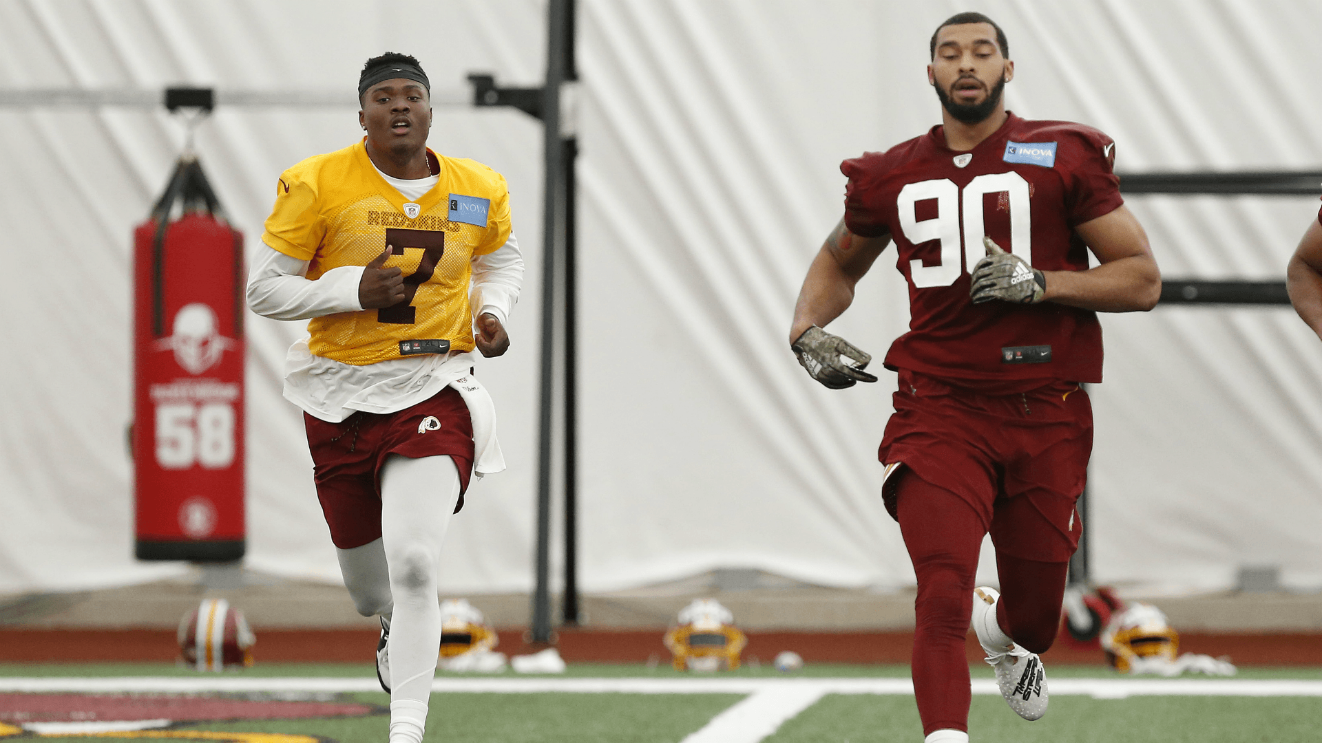 Redskins' Montez Sweat moving on from draft day slide