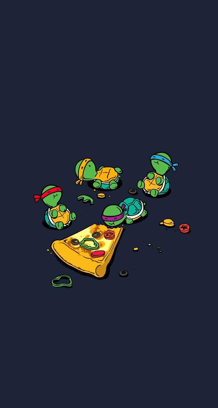 Teenage mutant ninja turtles pizza wallpaper. Ninja turtles