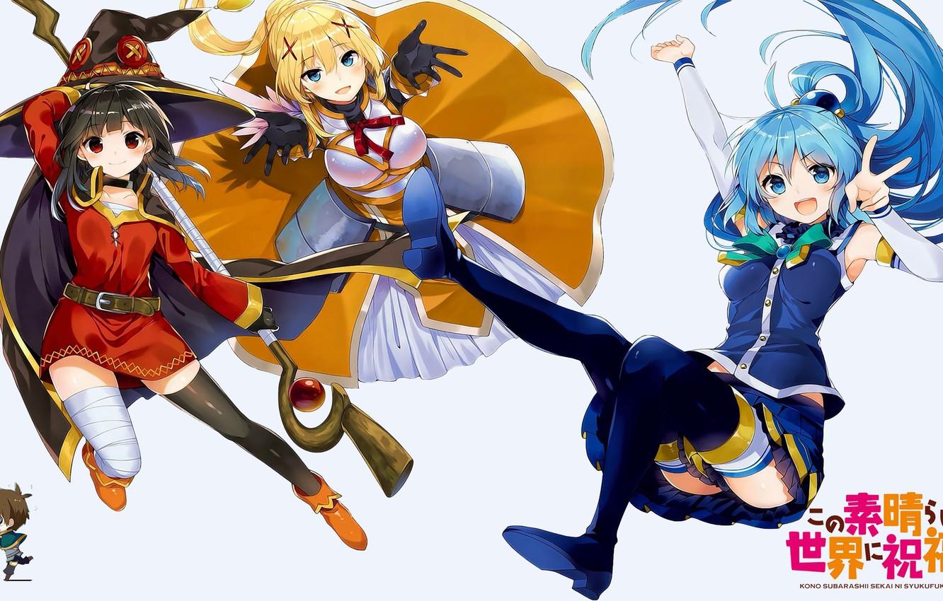 Wallpaper anime, manga, japanese, mahou, To konosub, Kono