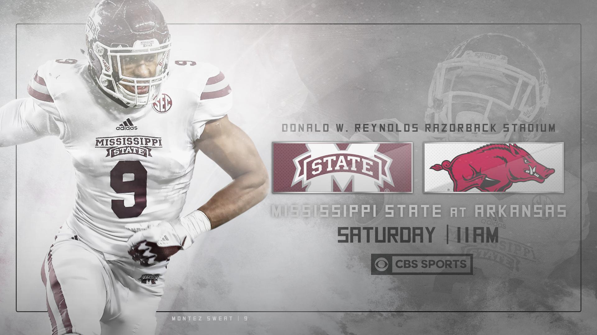 Gameday: No. 16 MSU Aims For Eighth Win On Road At Arkansas