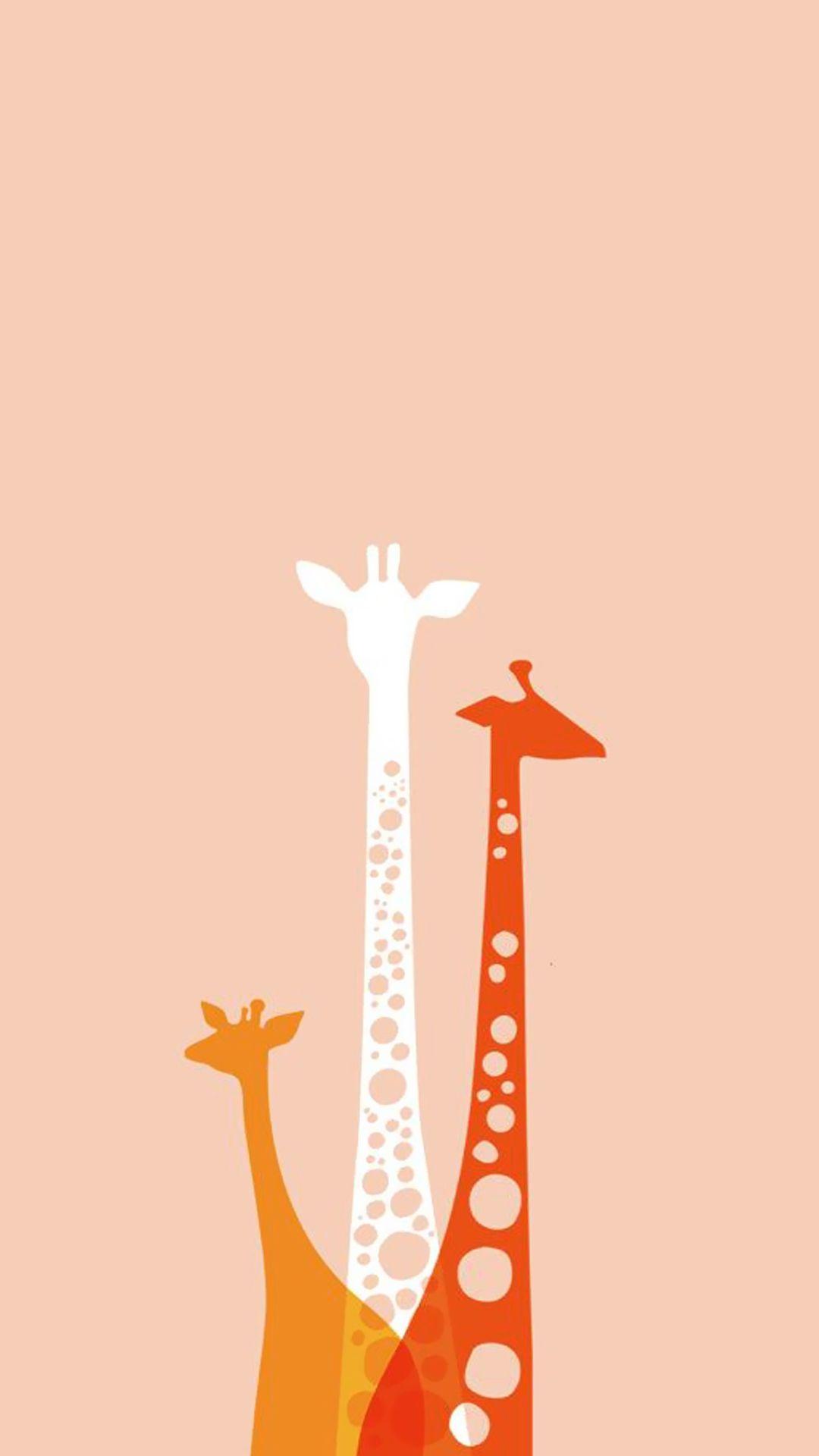 Cute animal giraffe wallpaper. Cute wallpaper background, iPhone background image, Sunflower wallpaper