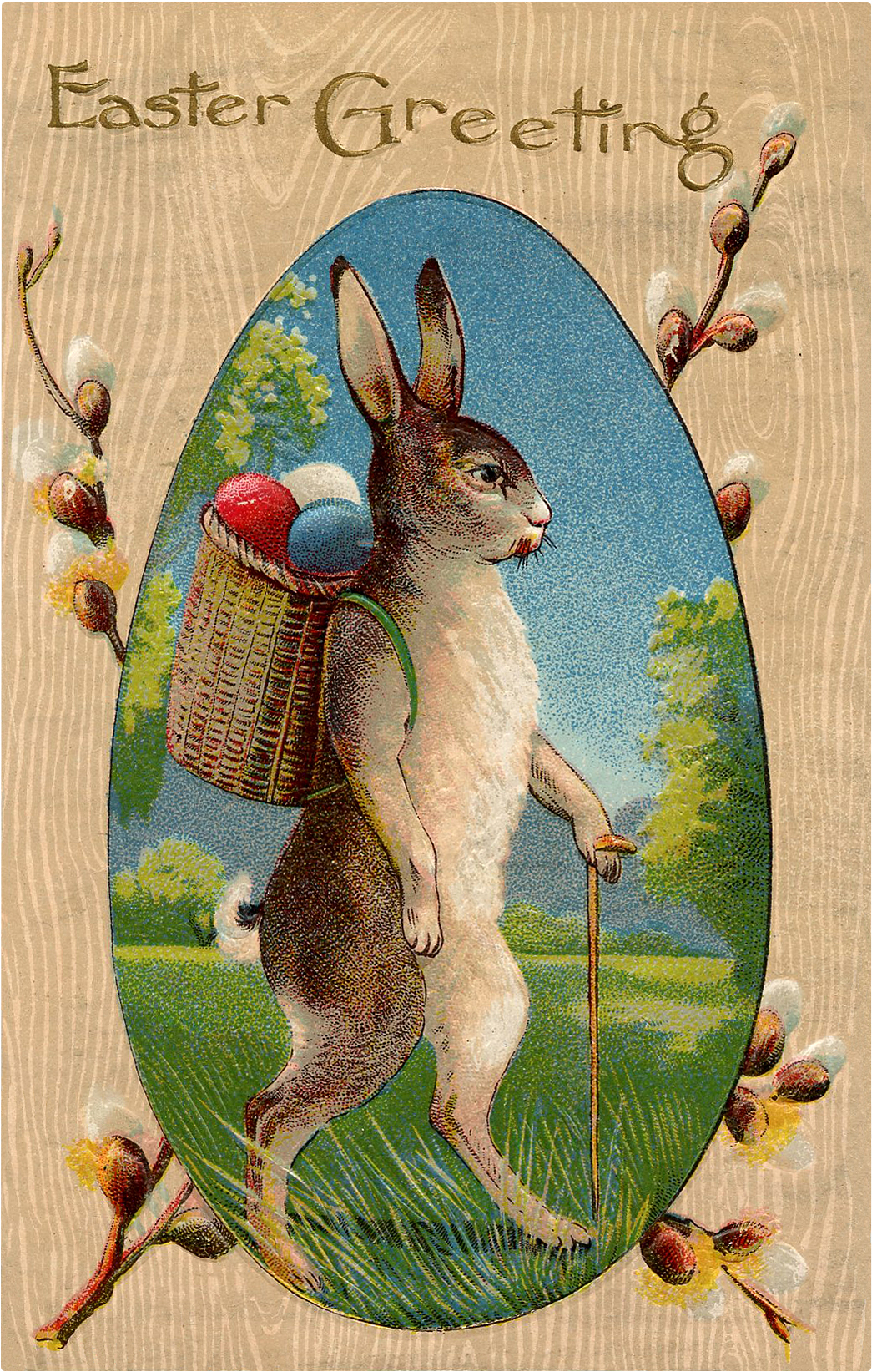 Easter Bunny Image Free! Graphics Fairy