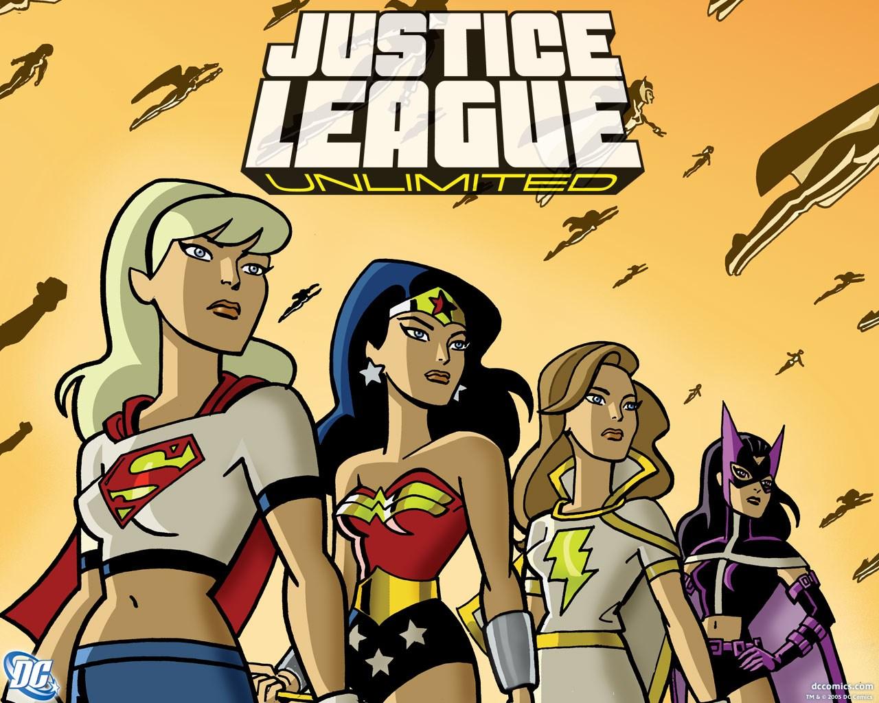 justice league unlimited HD 1280x1024