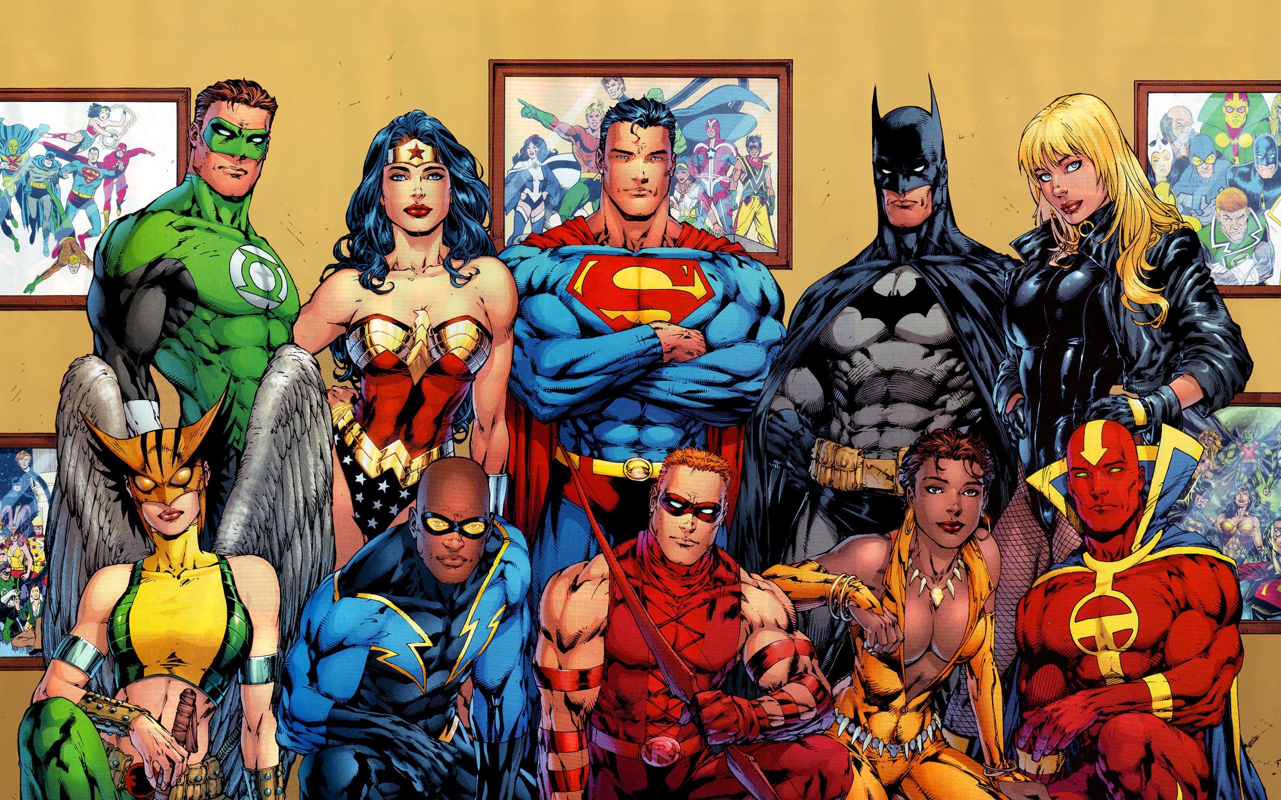 Free download Justice League of America desktop wallpaper