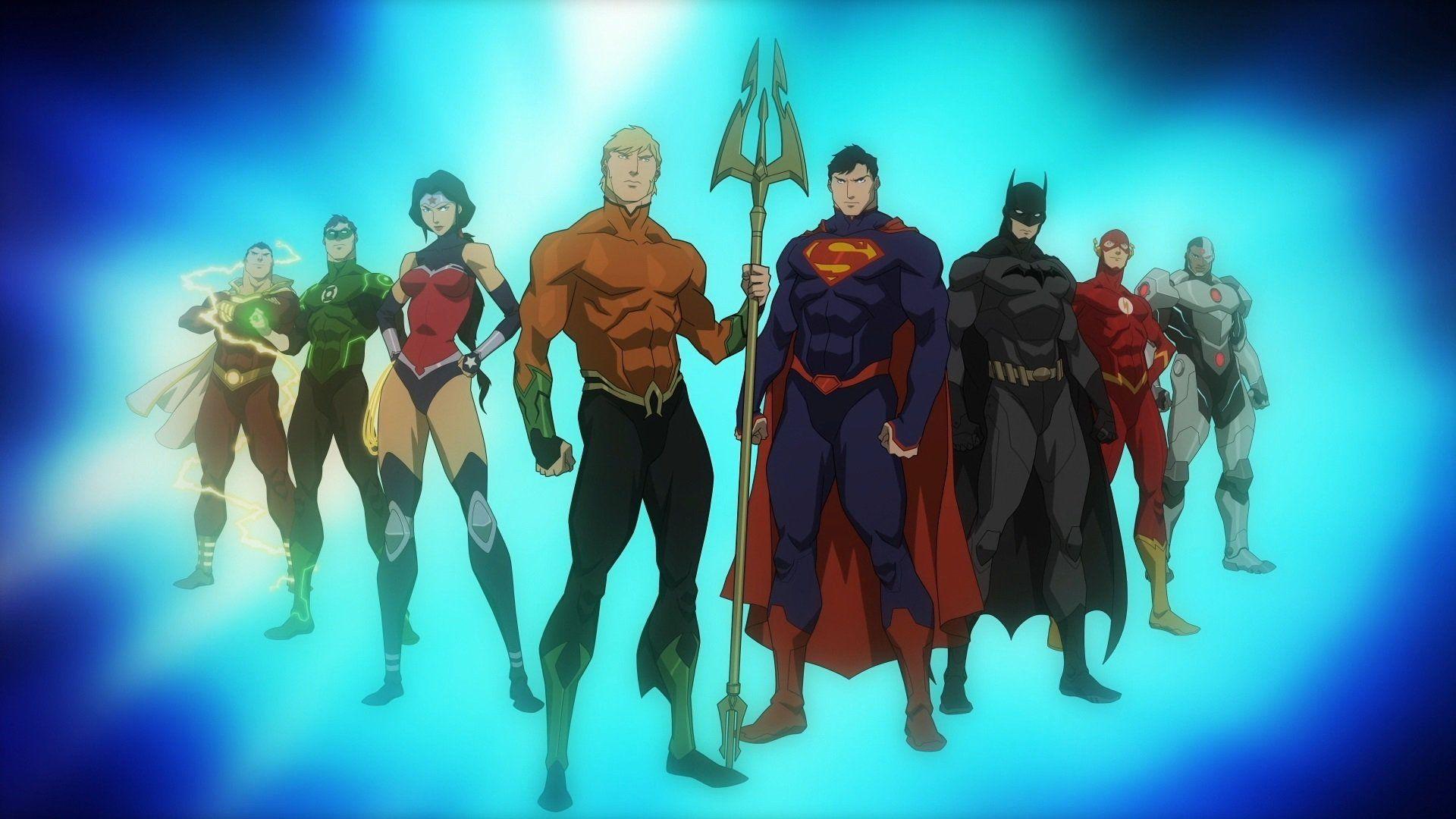 Movie Justice League: Throne Of Atlantis Wallpaper. Justice