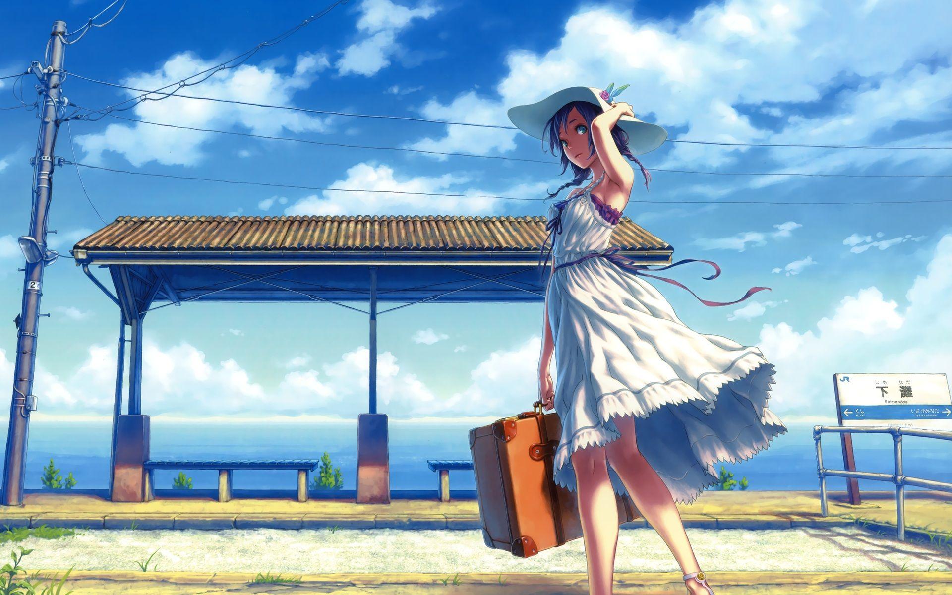 Summertime anime girl - Other & Anime Background Wallpapers on Desktop  Nexus (Image 1472342)