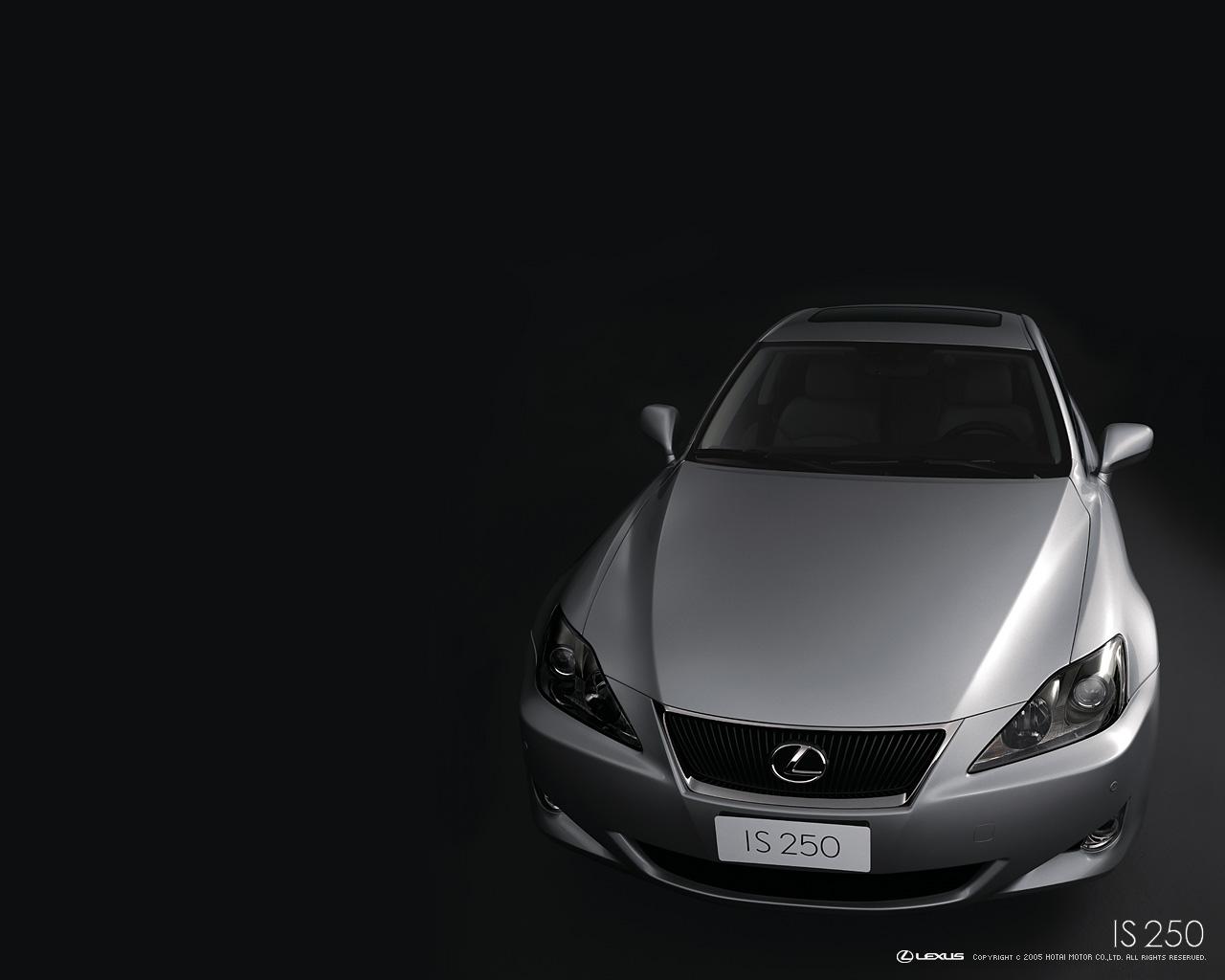 Lexus IS 250 black Windows 7 Cars Desktop Wallpaper. Car