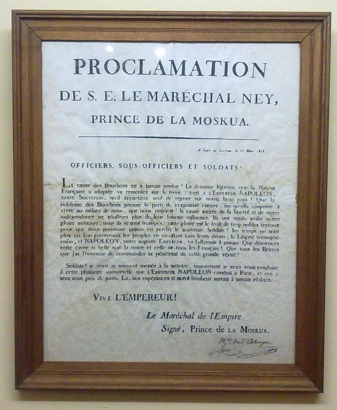 Ney Proclamation March