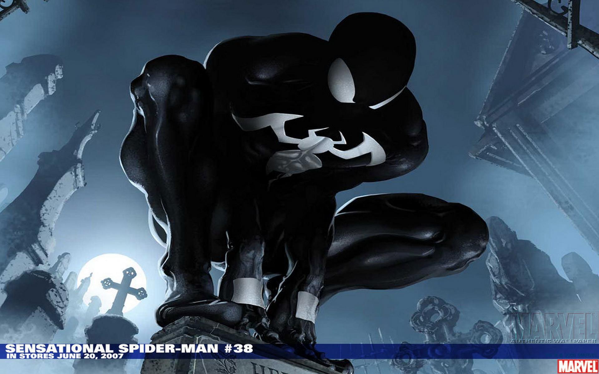 Spiderman Comics Spider Man Superhero Darkness Wallpaper