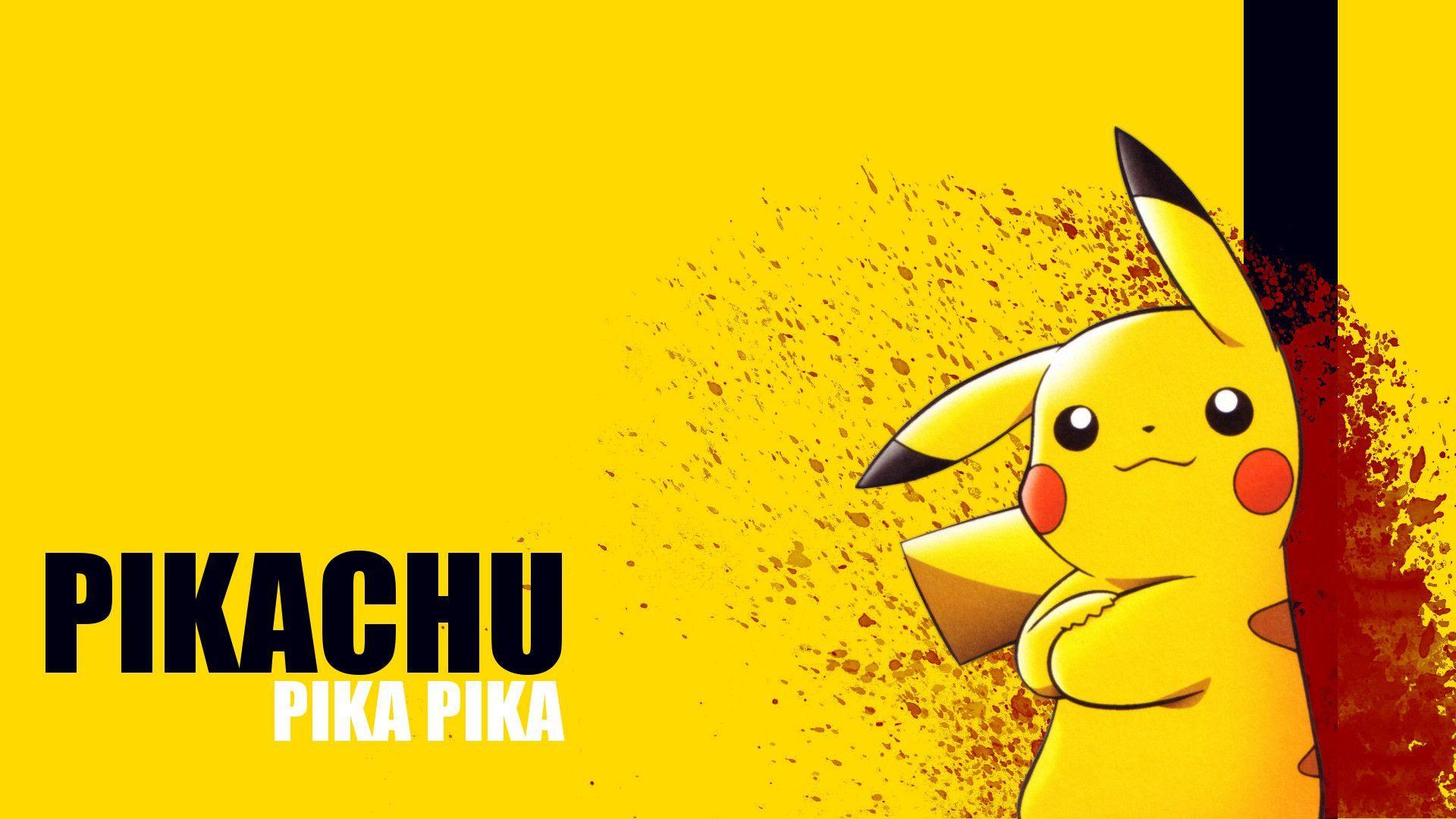 Pikachu PC Wallpapers - Wallpaper Cave