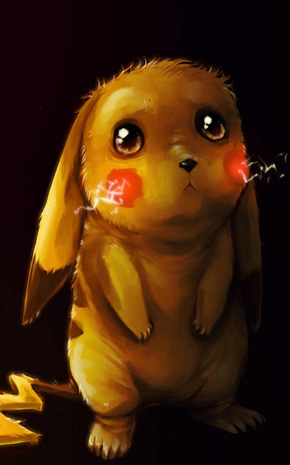 Sad Pikachu HD Mobile Wallpaper HD Wallpaper