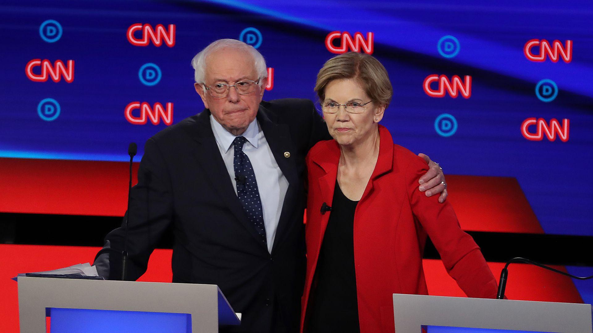 Elizabeth Warren: Bernie Sanders said a woman couldn't win