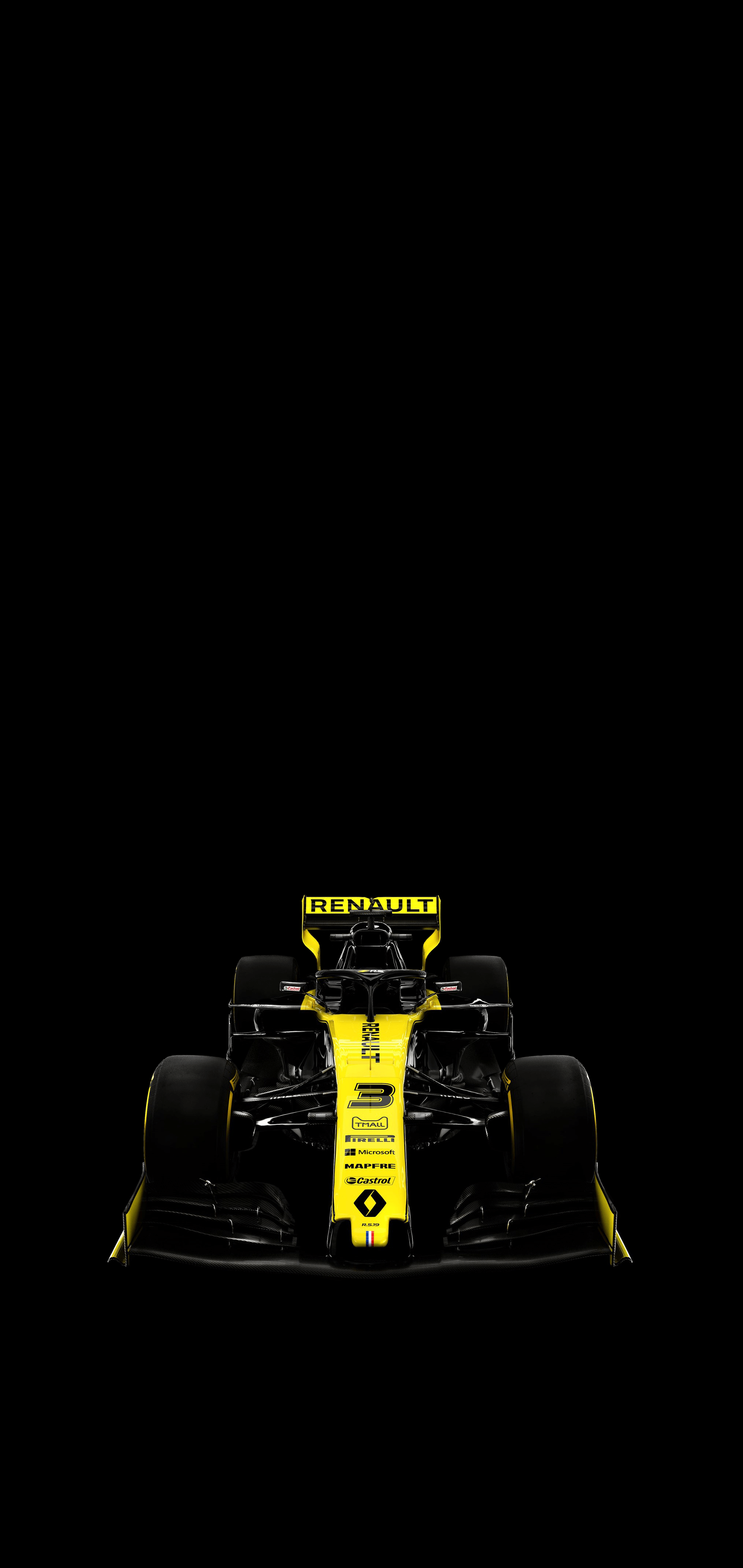 Daniel Ricciardo's R.S.19 [AMOLED Mobile Wallpaper]