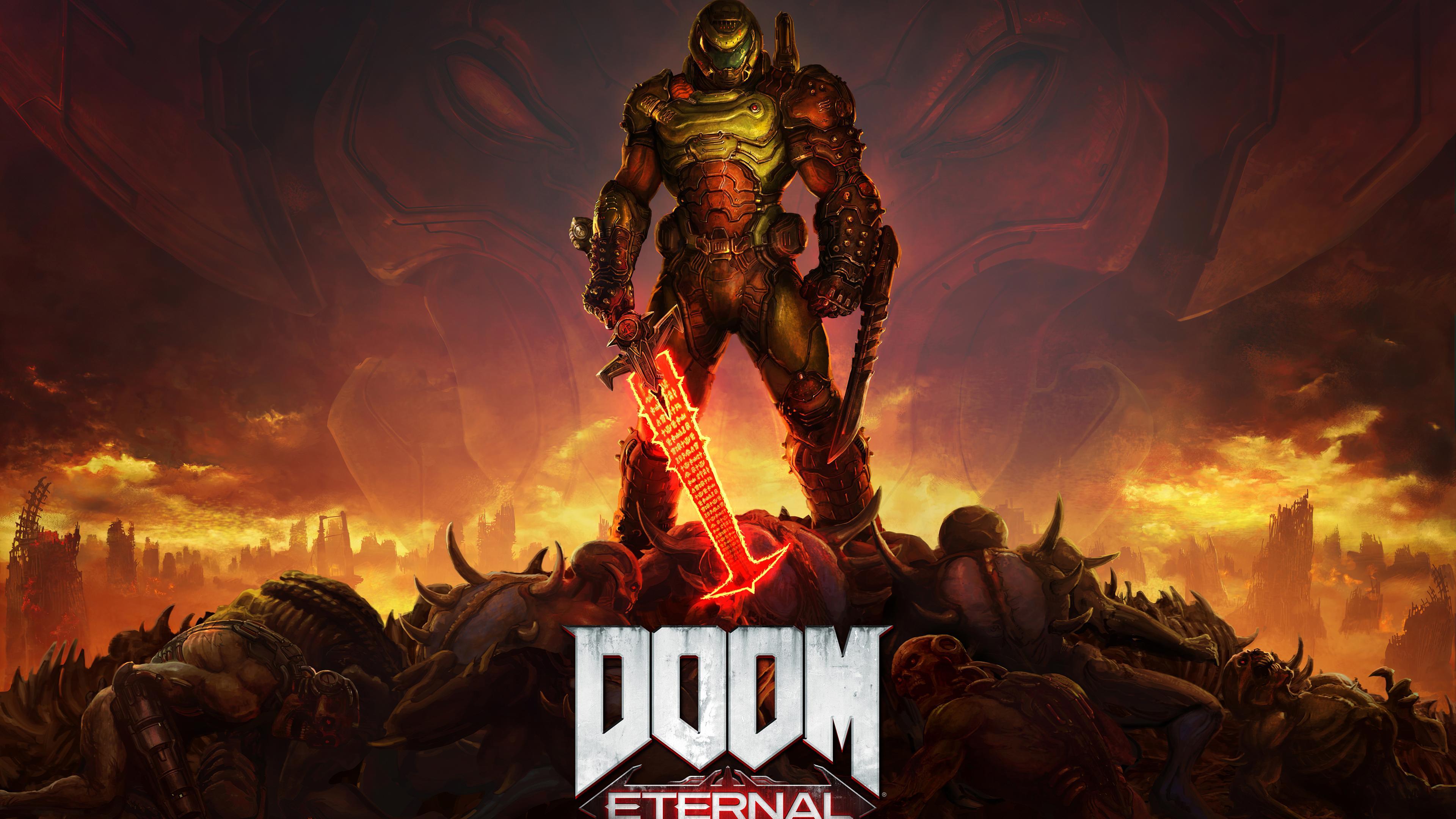 Doom Eternal 4k HD Games, 4k Wallpaper, Image