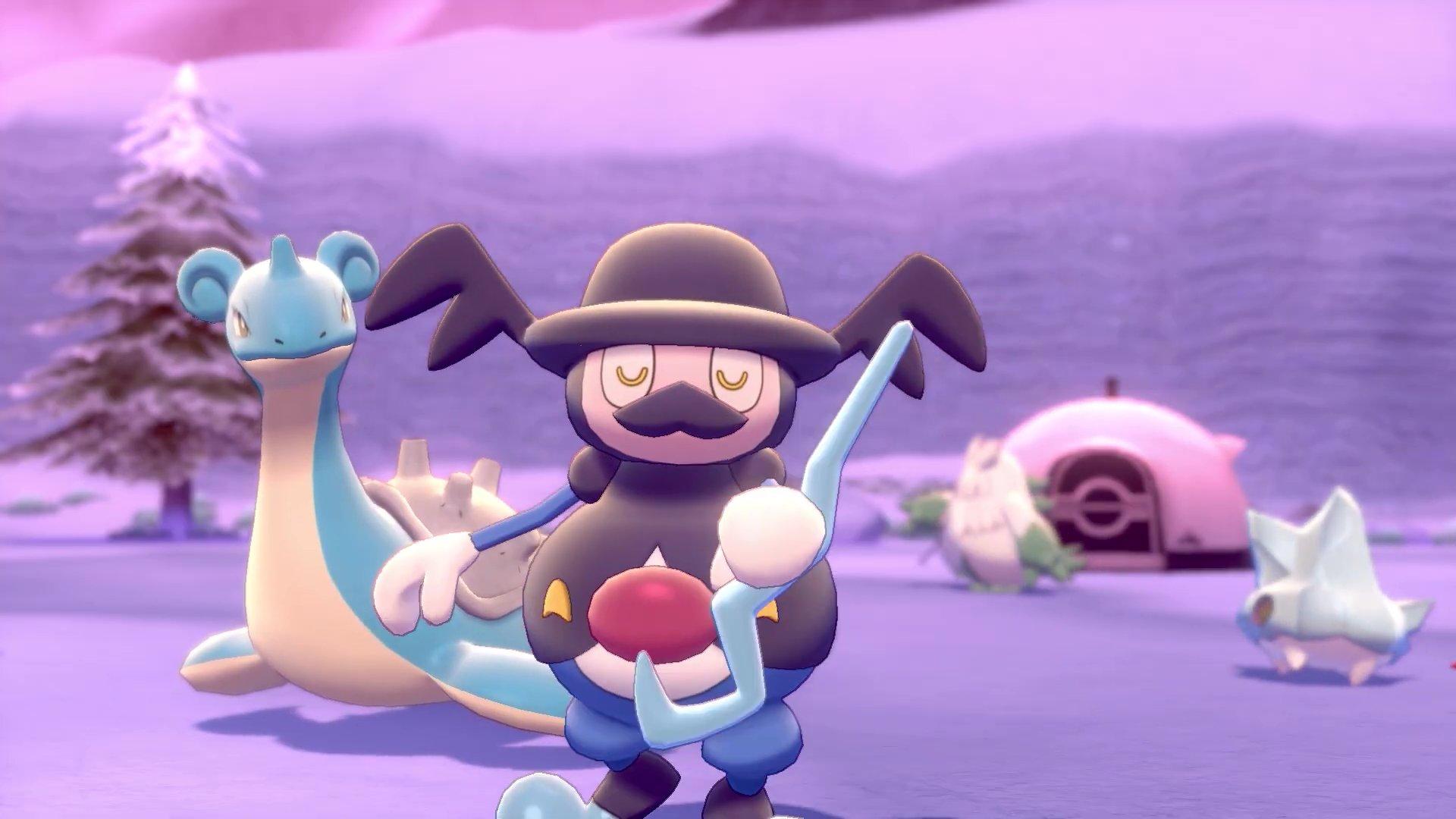 New Galar Pokémon Mr. Rime officially revealed for Pokémon