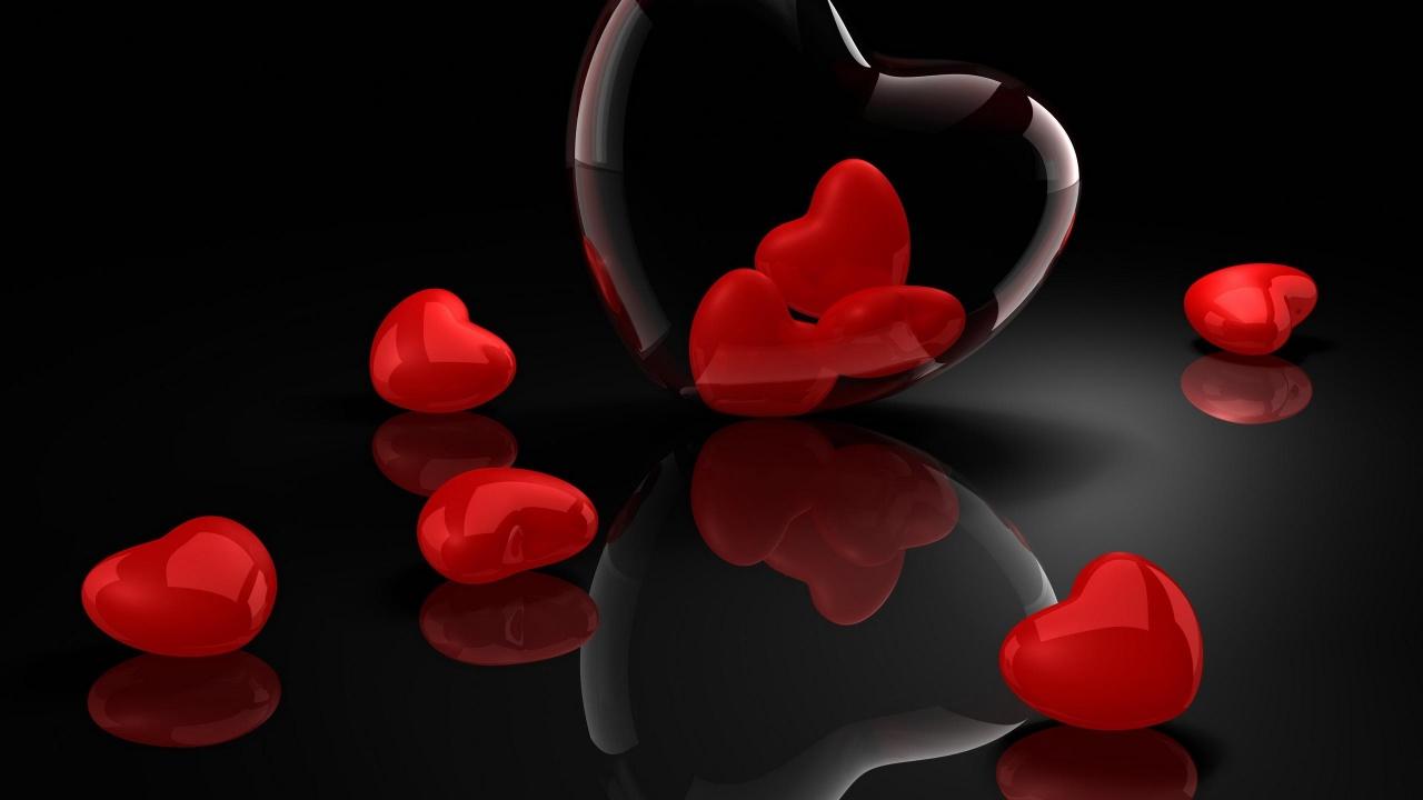 Free download Red Hearts Wallpaper HD wallpaper background