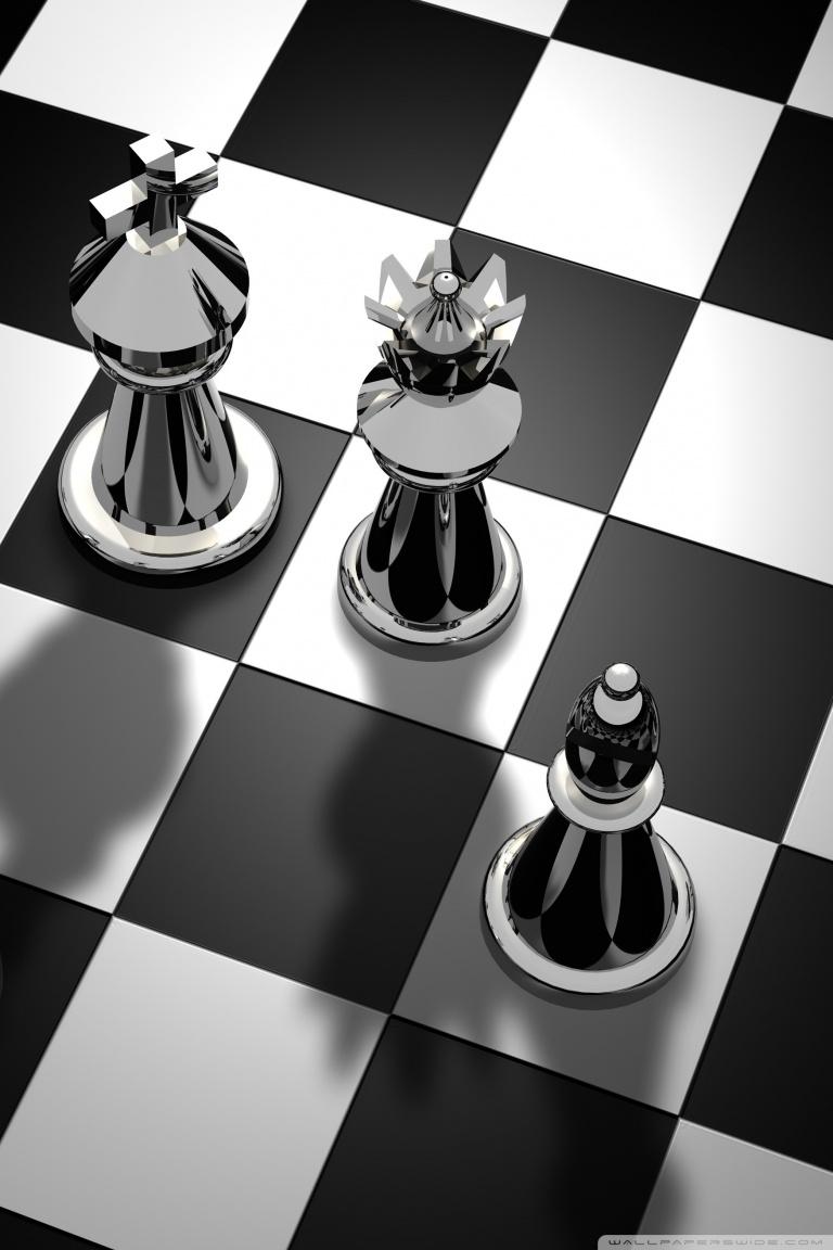 King, chess, sports, game, minimal, 720x1280 wallpaper