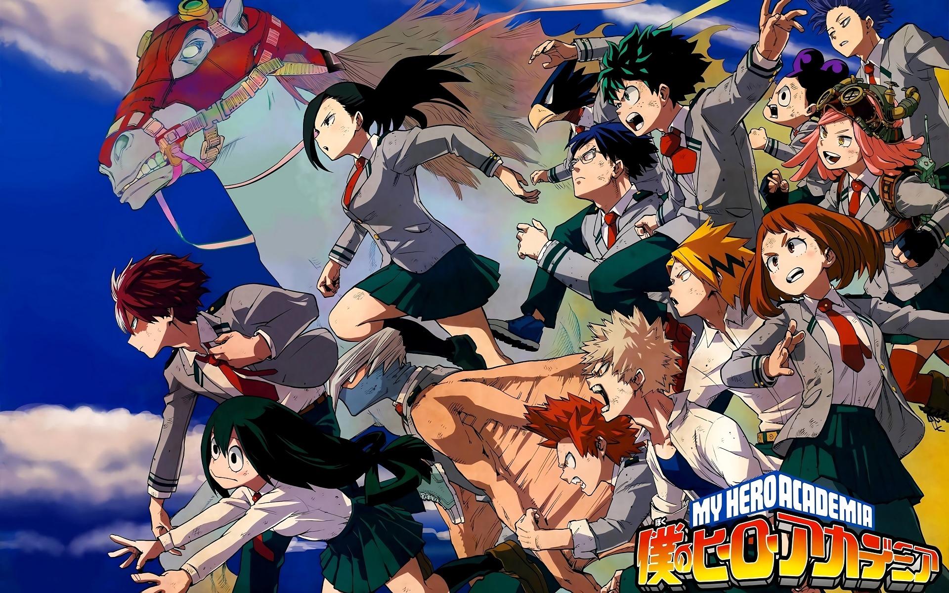 Download wallpaper from anime My Hero Academia with tags