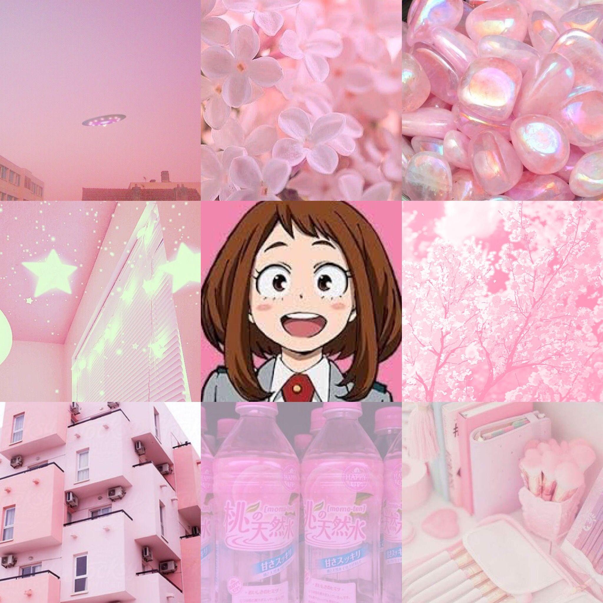 ochaco uraraka aesthetic <3. Aesthetic wallpaper