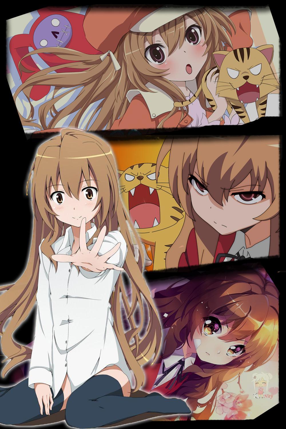 View and download this 3640x5115 Toradora! Mobile Wallpaper with