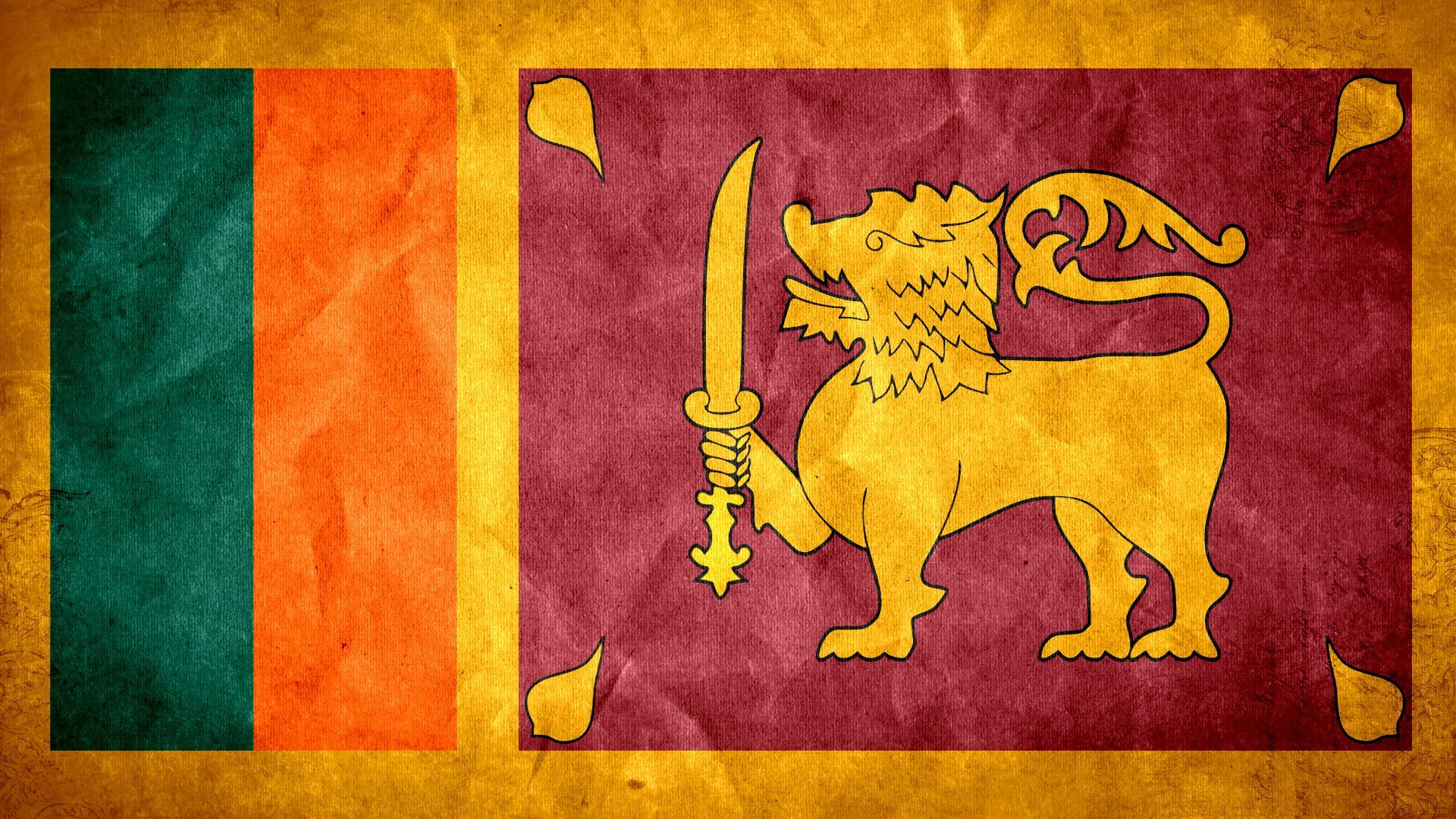 Sri Lanka Flag Wallpaper