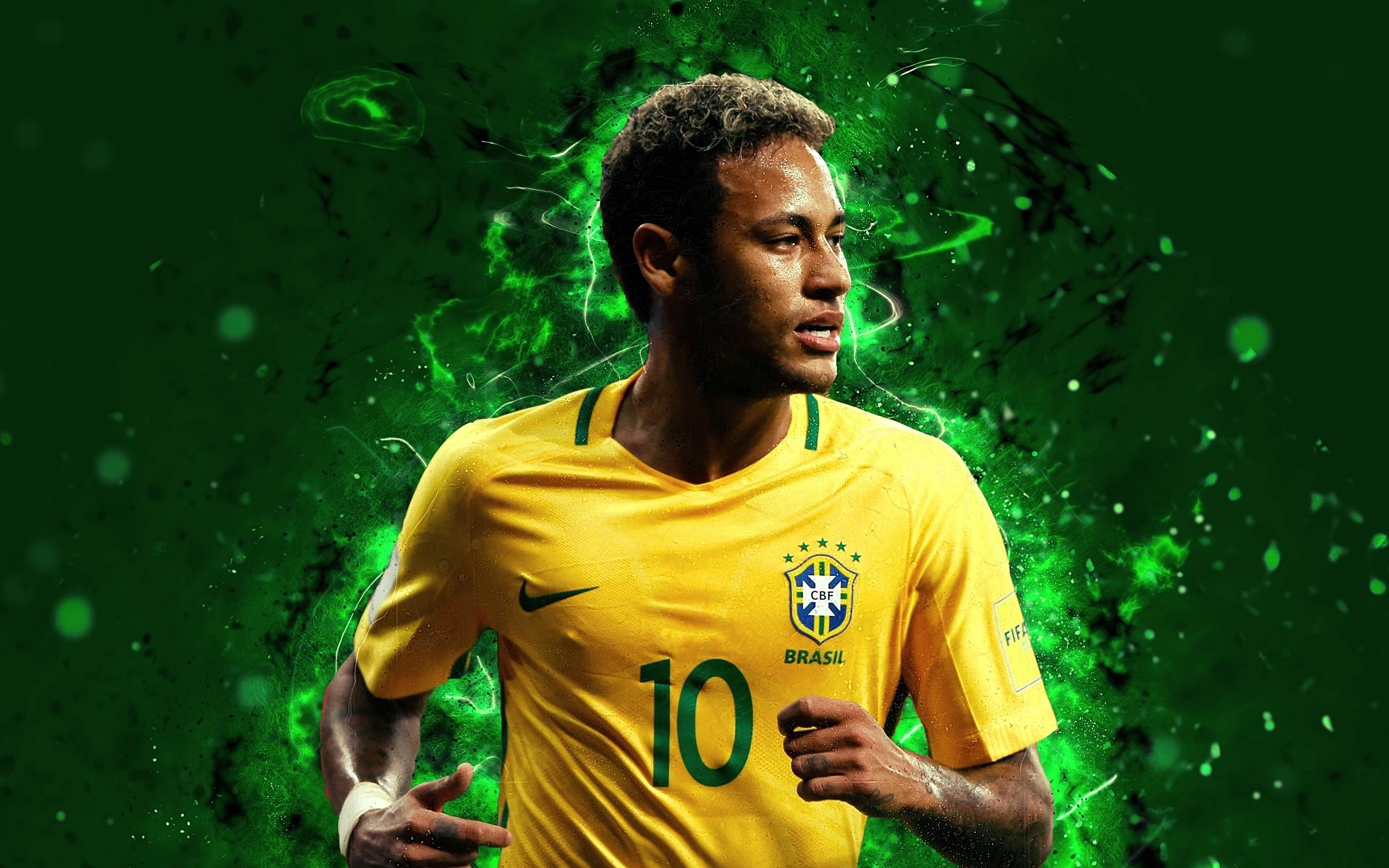 Wallpaper Neymar, 4K, Sports