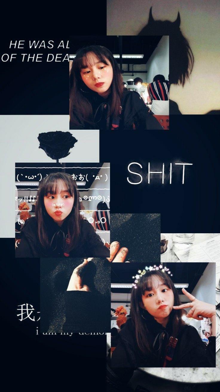 Mnl48 Faith Wallpaper Black Aesthetic. Faith, Black, Poster
