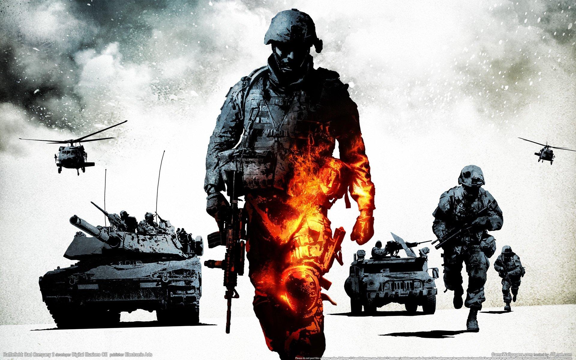 Battlefield: Bad Company 2 HD Wallpaper and Background Image
