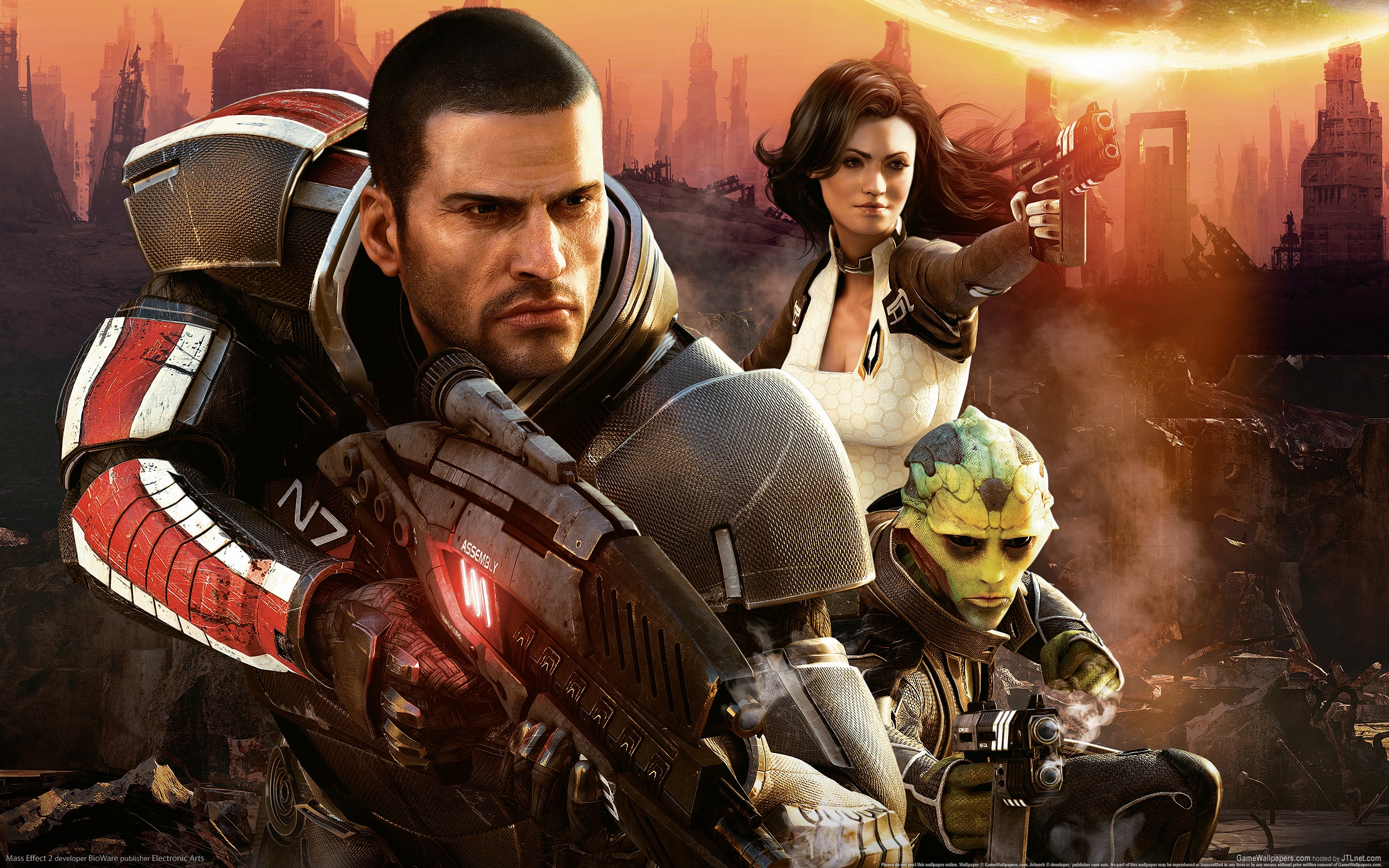 Mass Effect 2 HD Wallpaper. Background Imagex1600