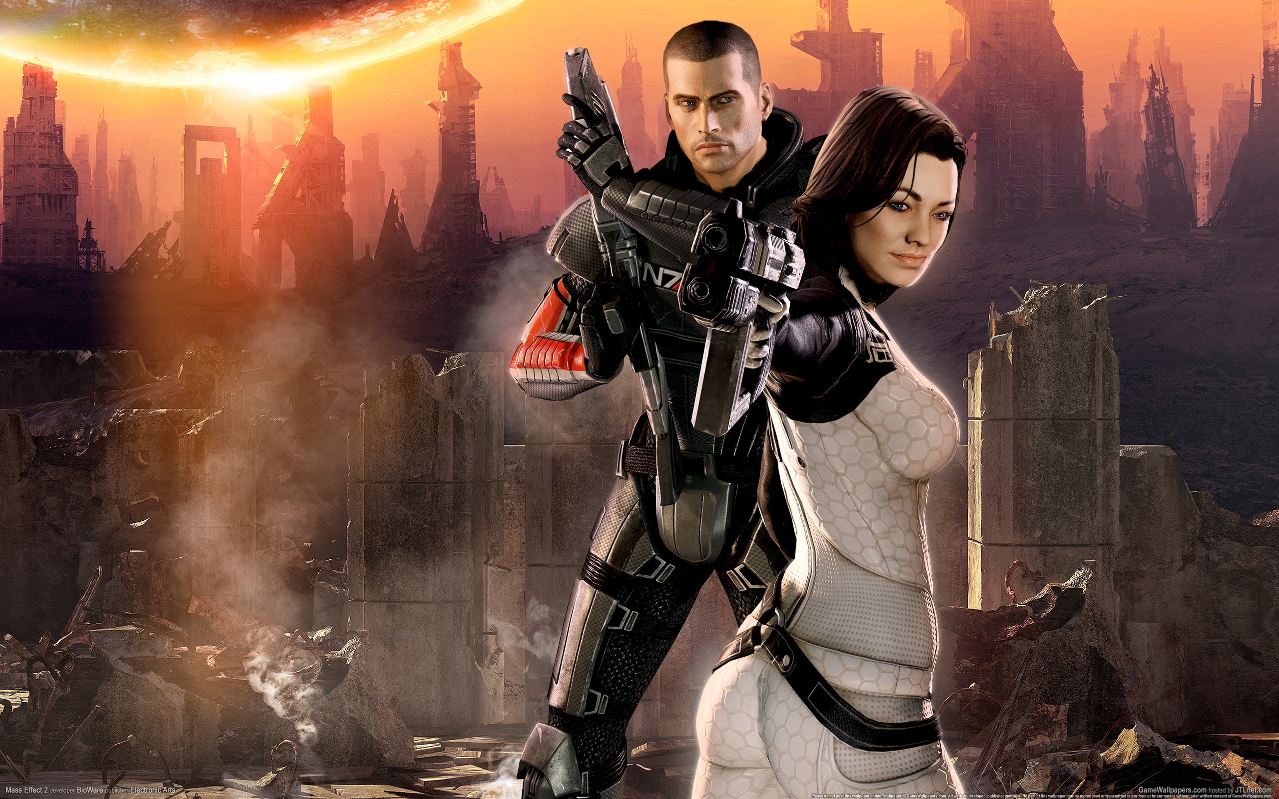 Mass Effect 2 HD Wallpaper. Background Imagex1600