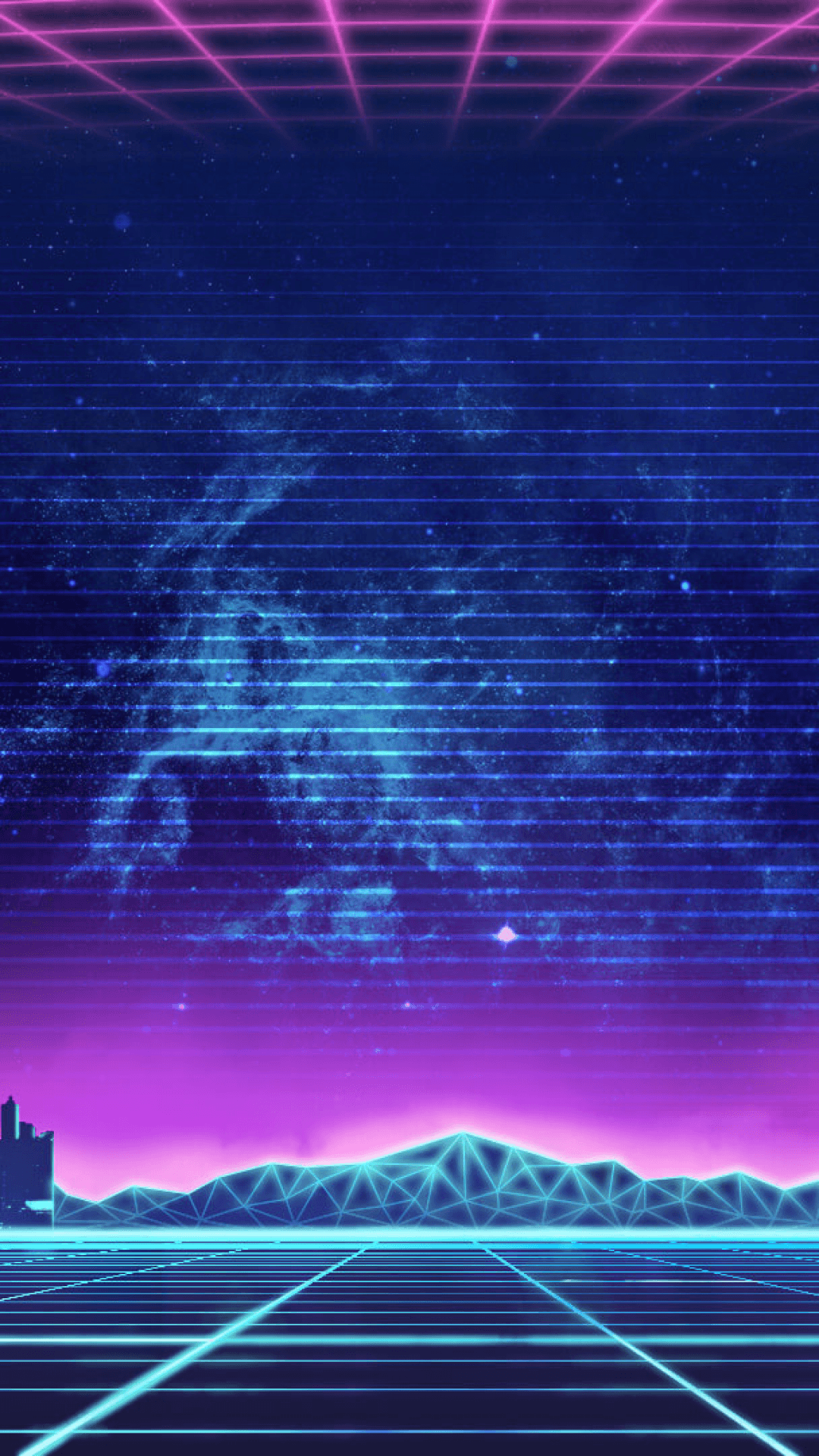 Phone Synthwave Wallpapers  Wallpaper Cave
