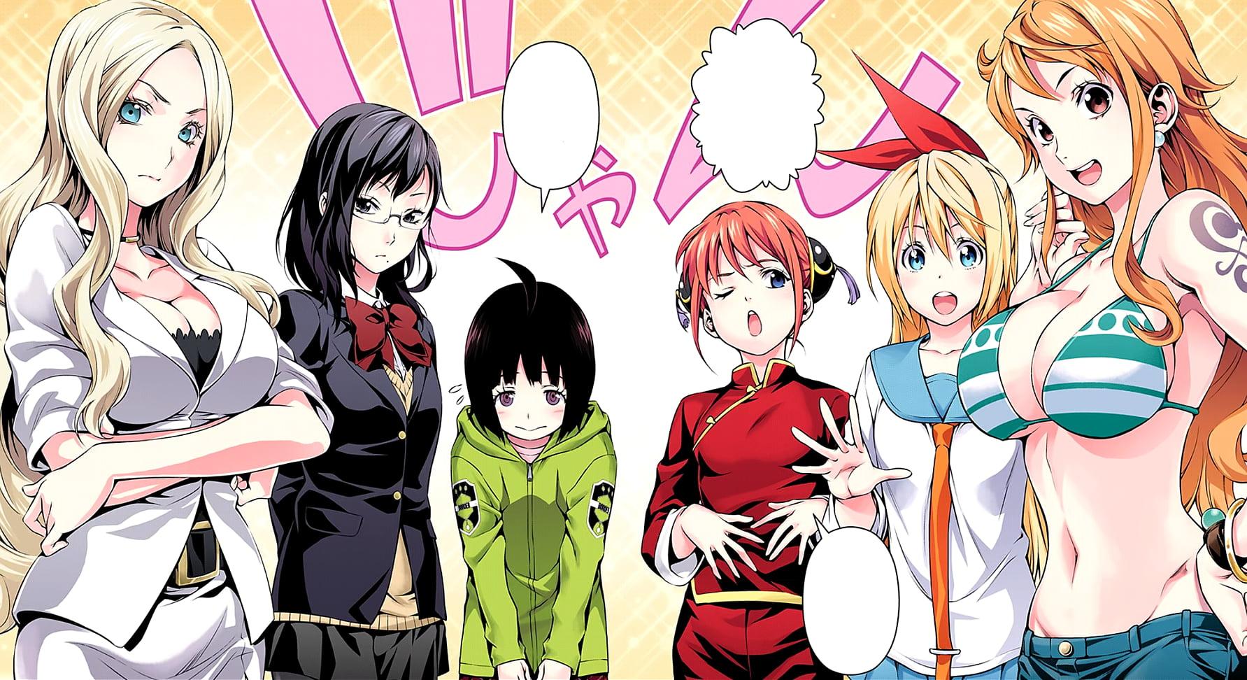 Female anime character illustration, anime, Shonen Jump, Irina