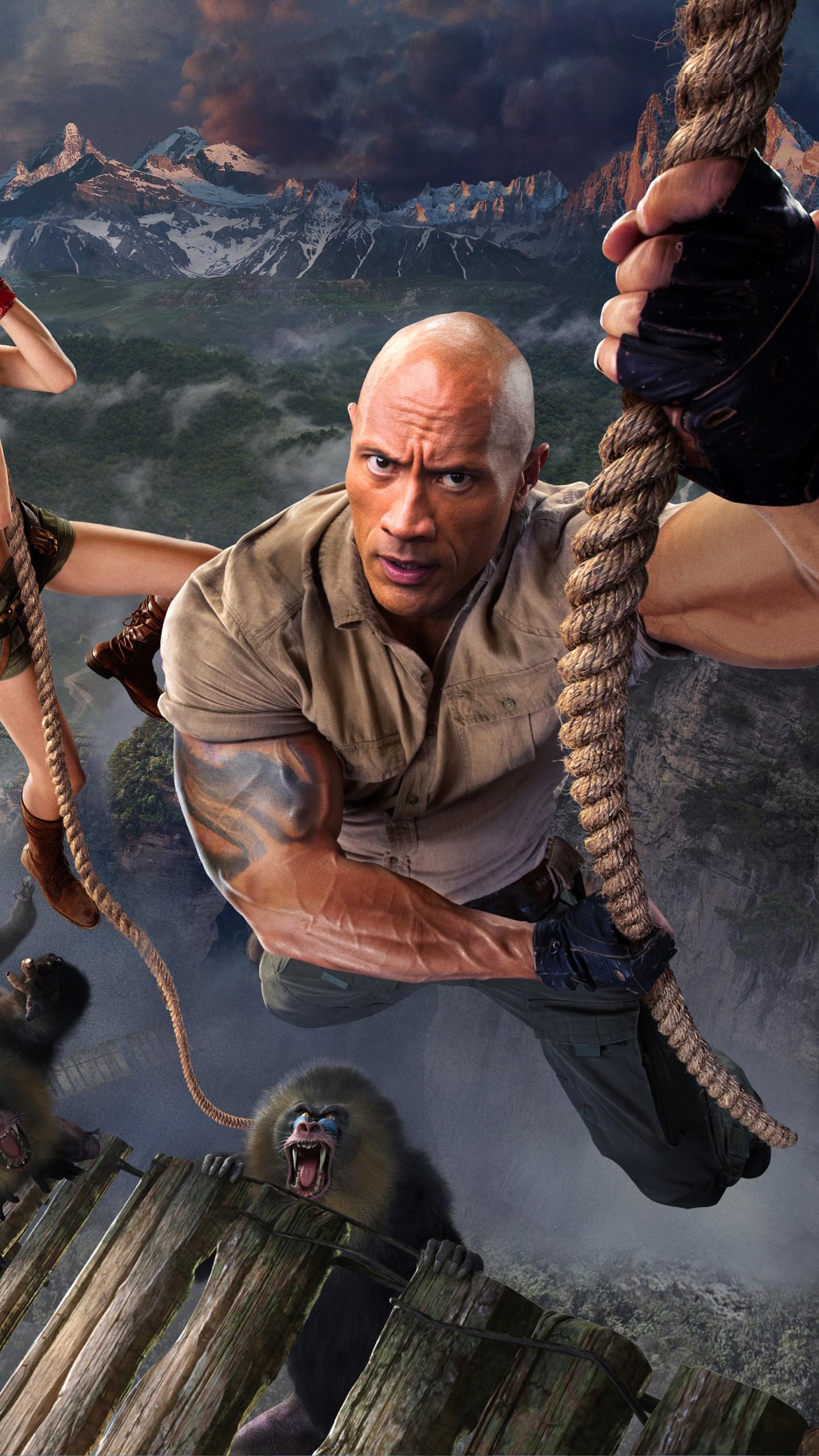 Wallpaper Jumanji: The Next Level, Jack Black, Kevin Hart