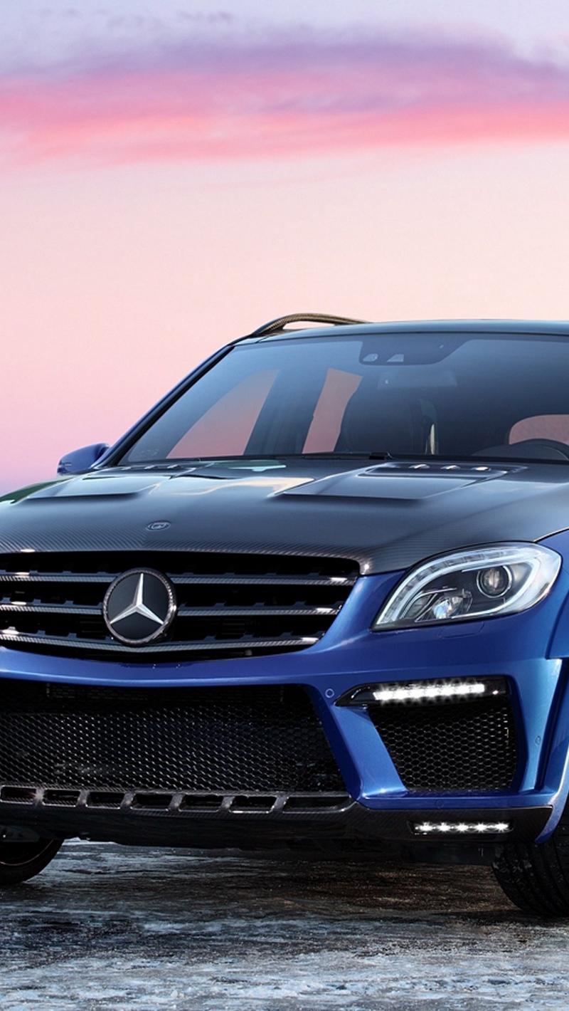 Download wallpaper 800x1420 mercedes benz, street, cars