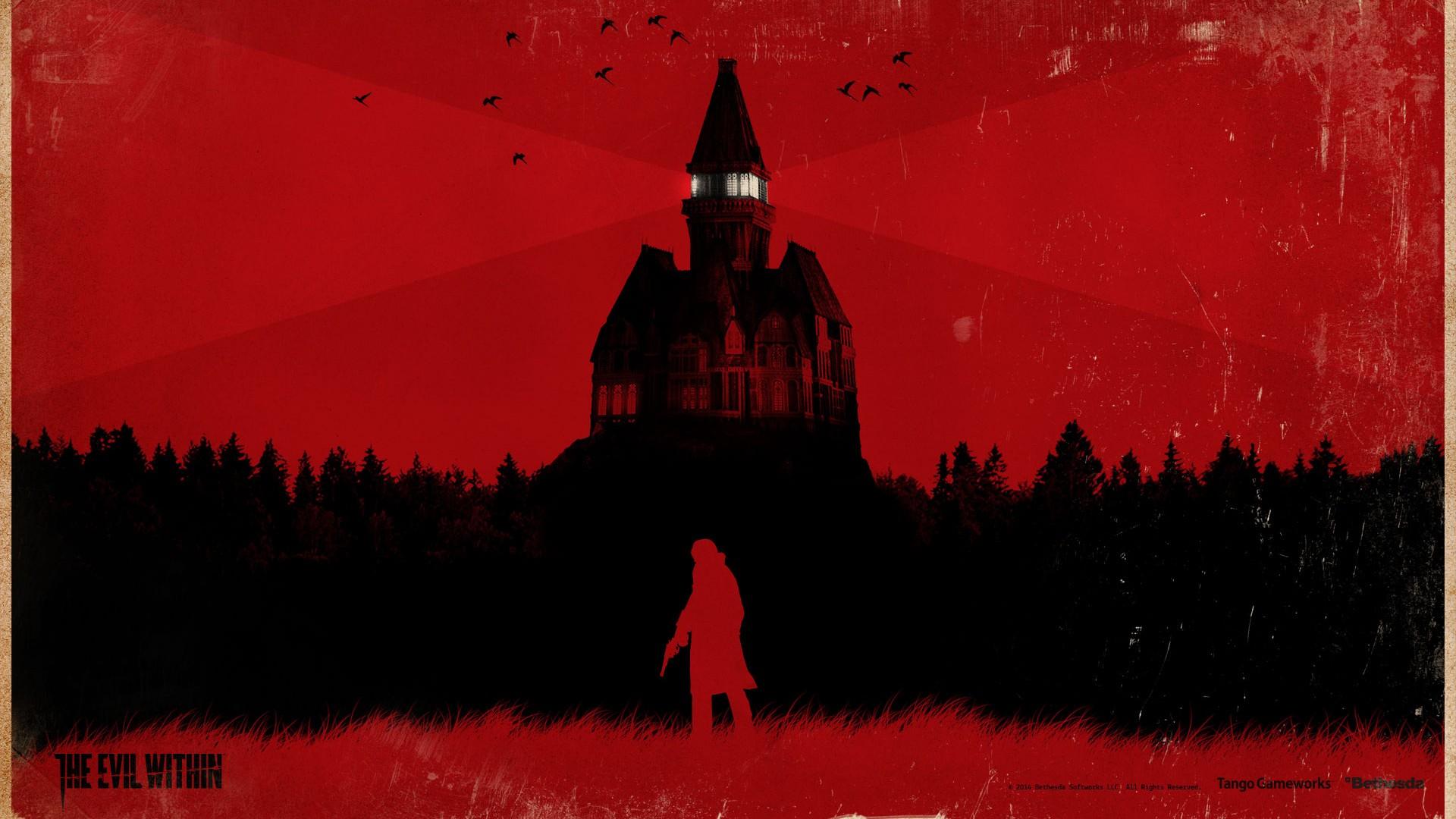 The Evil within Background. Fire within