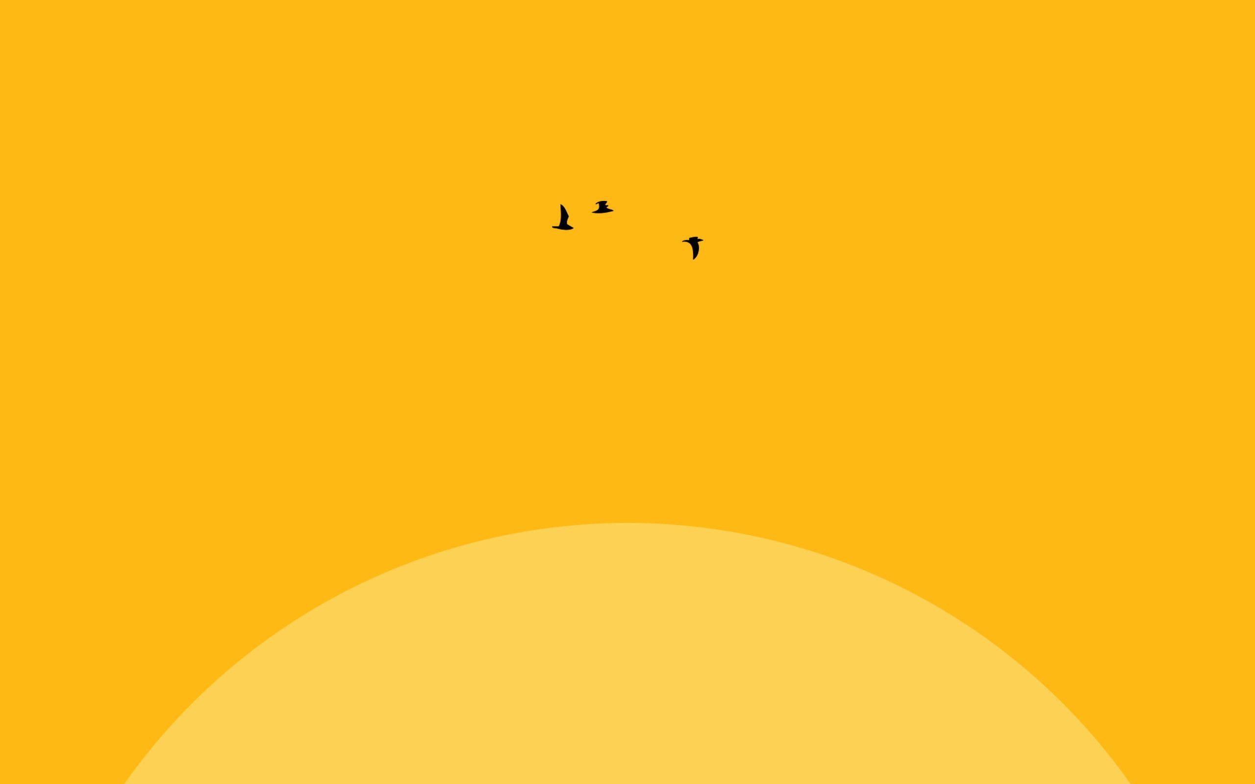 Yellow Aesthetic Tumblr Desktop Wallpaper Free Yellow
