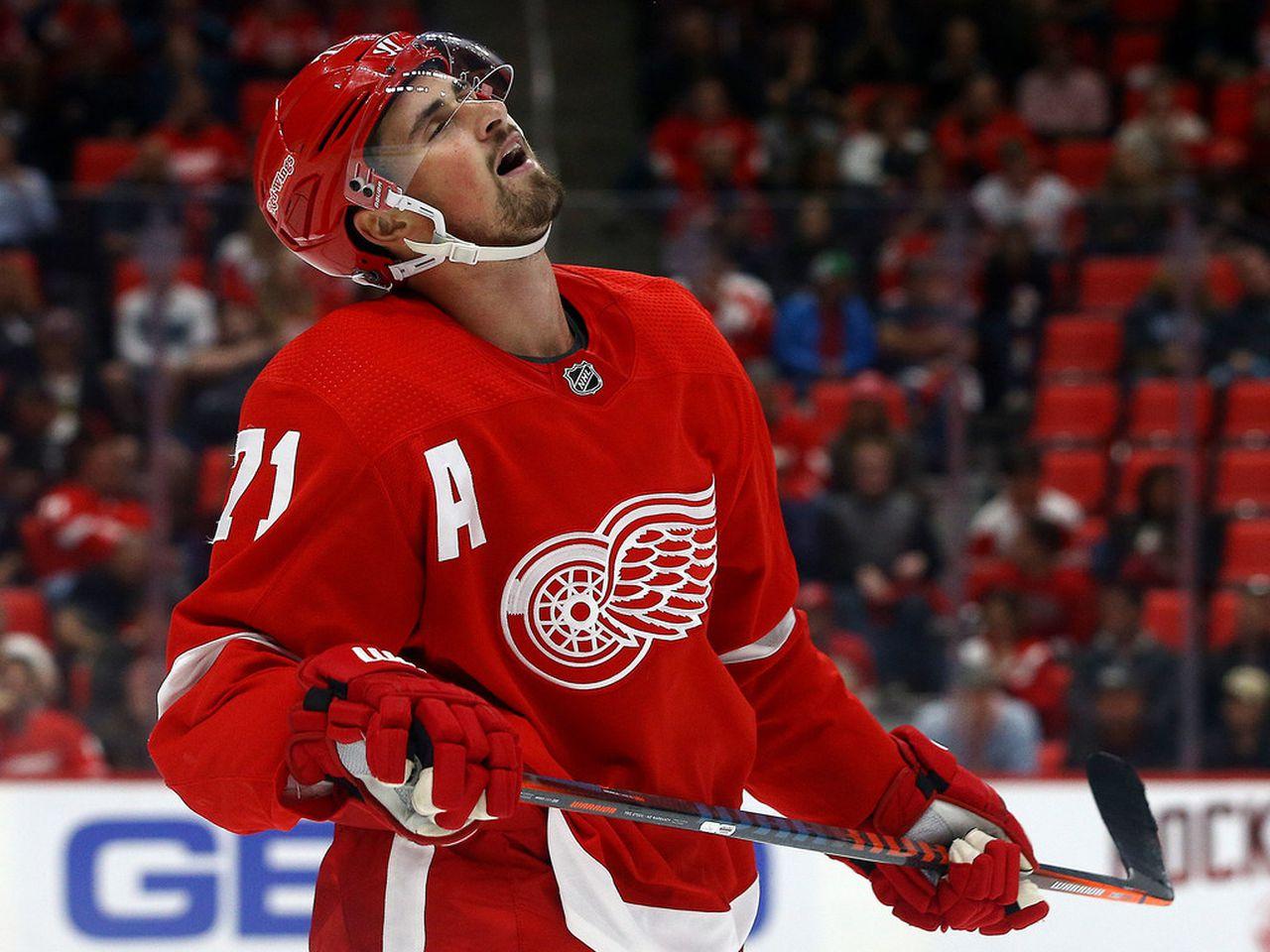 Red Wings' Dylan Larkin being evaluated after injury