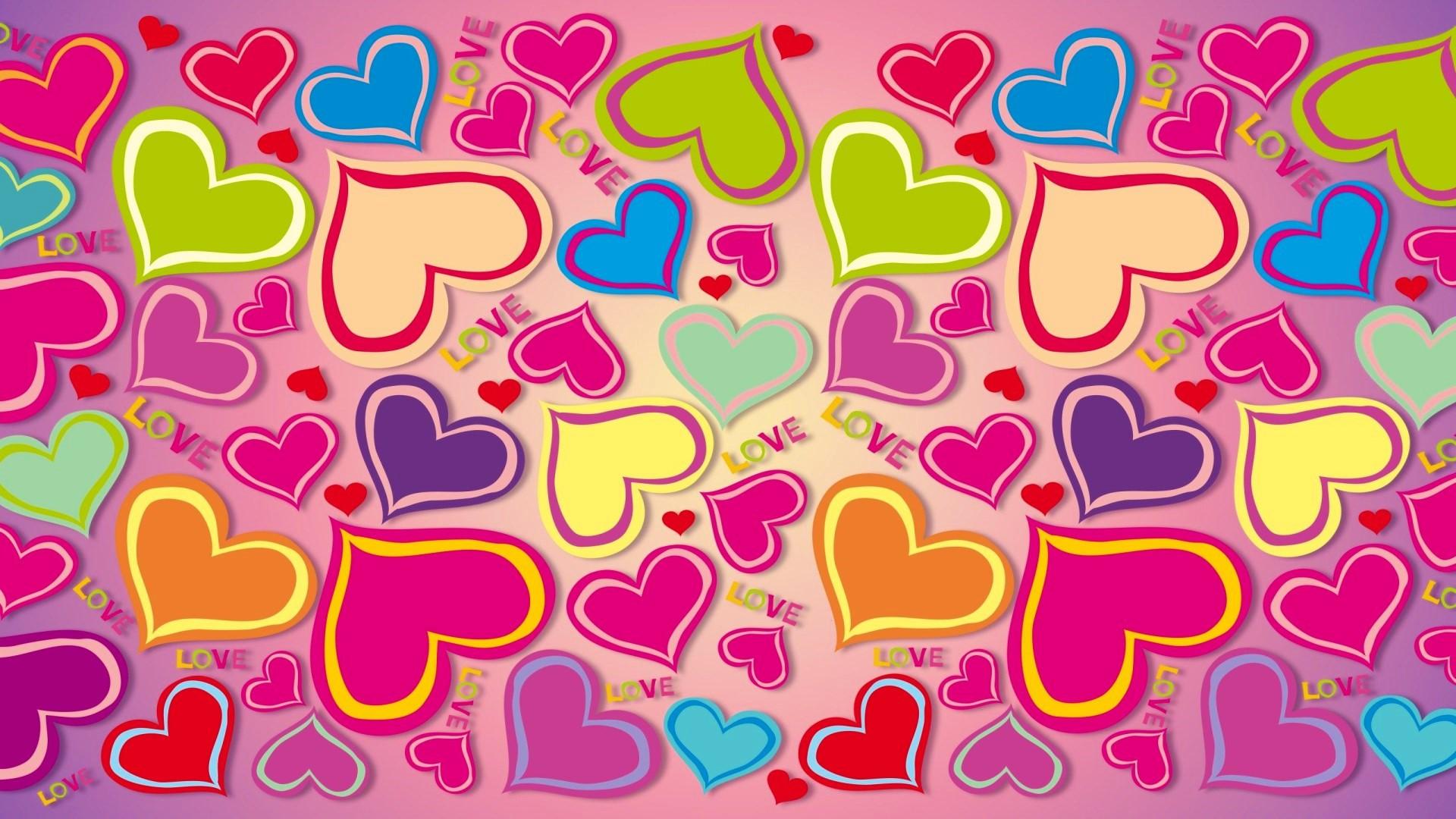 Heart, Colors, Holiday, Love, Valentines Day, Colorful