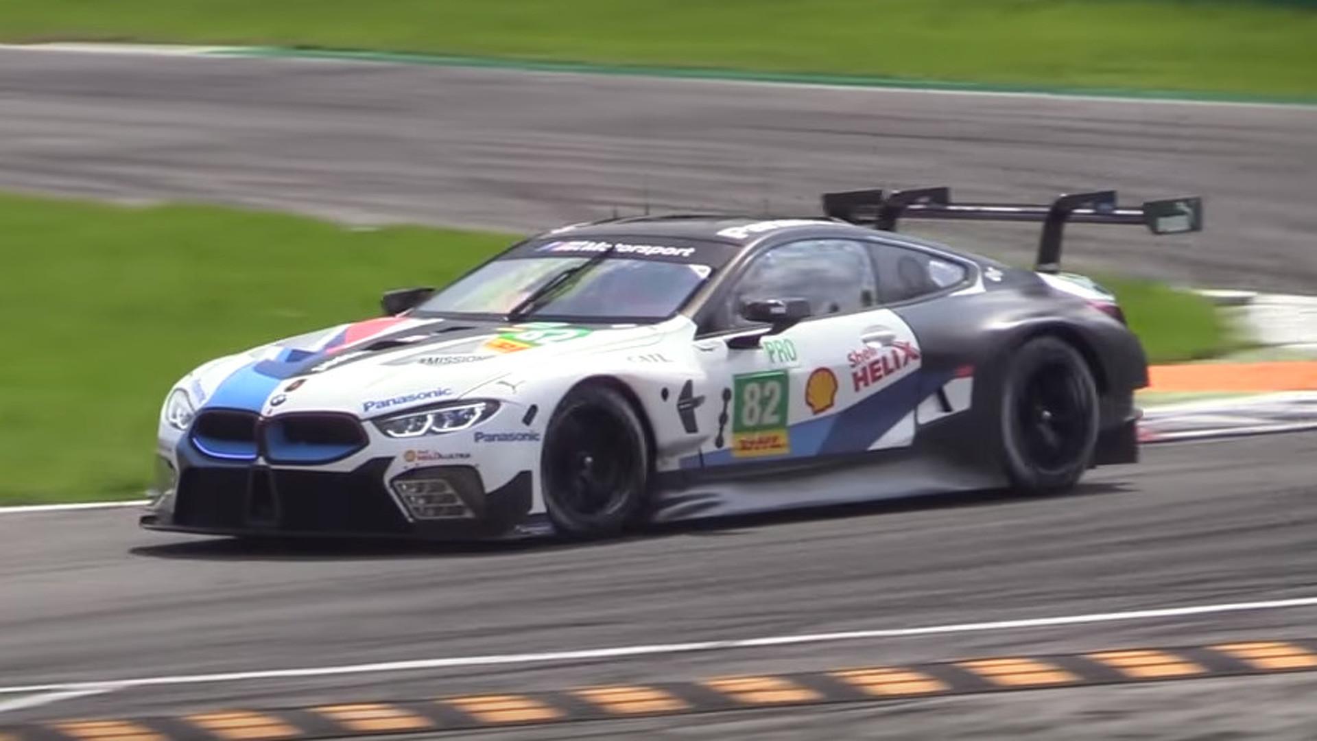 BMW M8 GTE Attacks Monza And Plays Its Interesting V8 Tune